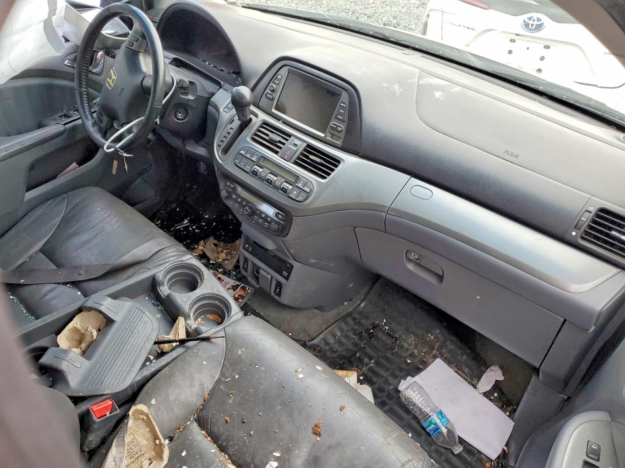 2007 Honda Odyssey Exl Silver vin: 5FNRL38777B409688