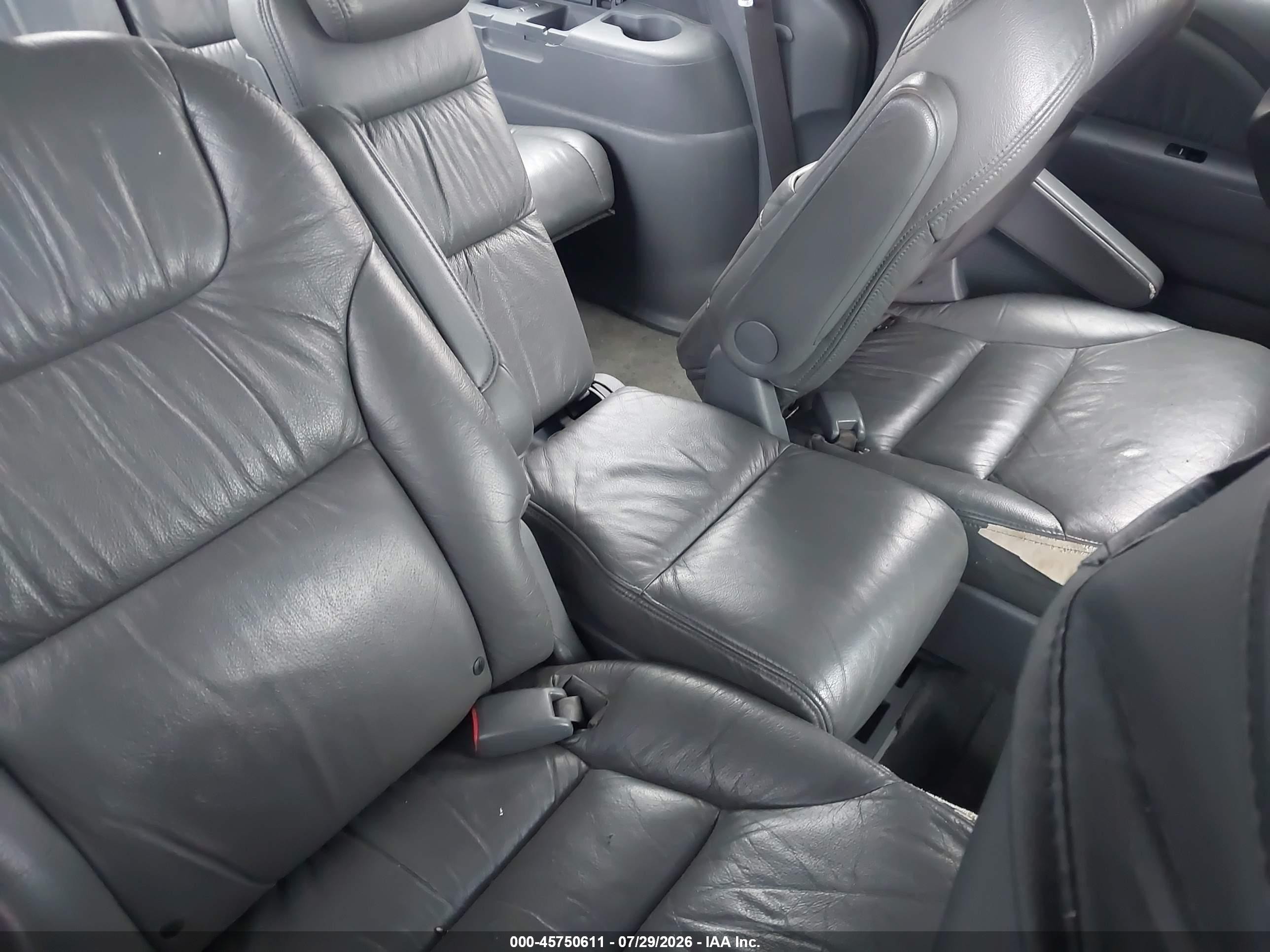 2007 Honda Odyssey Ex-l Gray vin: 5FNRL38777B423719
