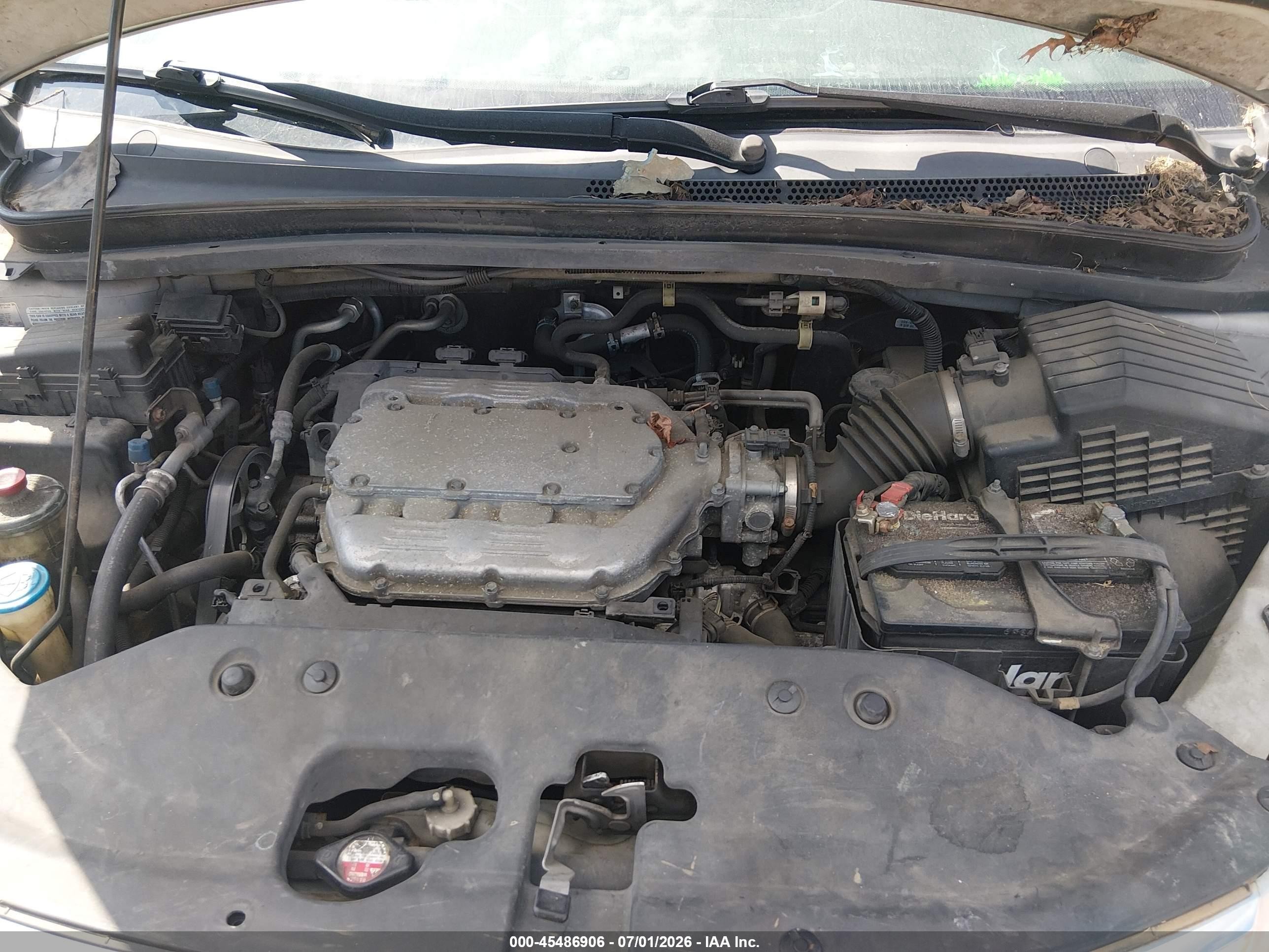 2008 Honda Odyssey Ex-l Серебряный vin: 5FNRL38778B008689