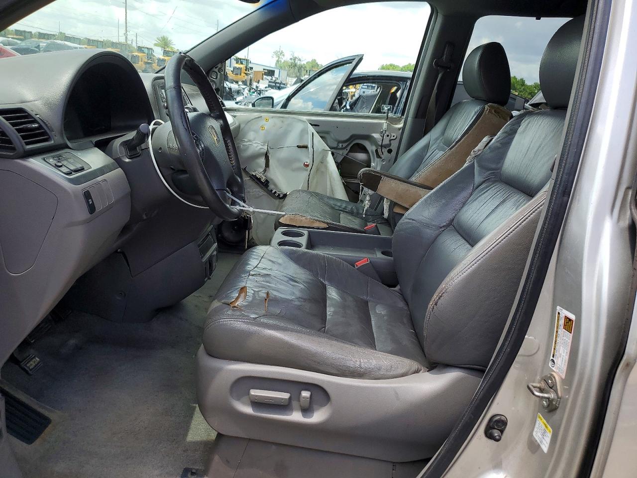 2008 Honda Odyssey Exl Silver vin: 5FNRL38778B011690
