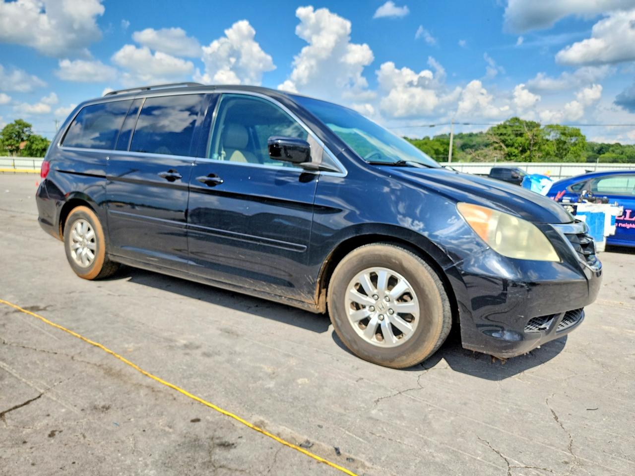 2008 Honda Odyssey Exl Black vin: 5FNRL38778B028568