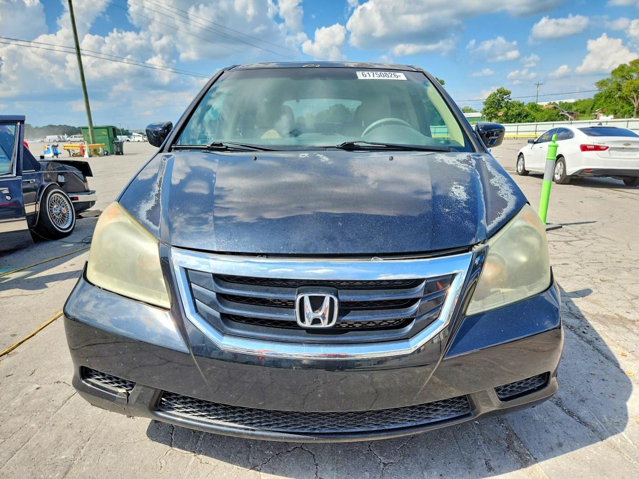 2008 Honda Odyssey Exl Black vin: 5FNRL38778B028568