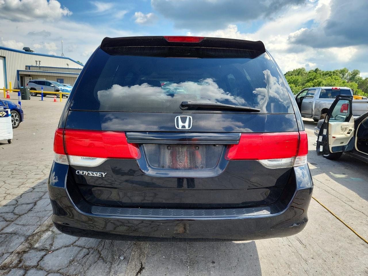 2008 Honda Odyssey Exl Black vin: 5FNRL38778B028568