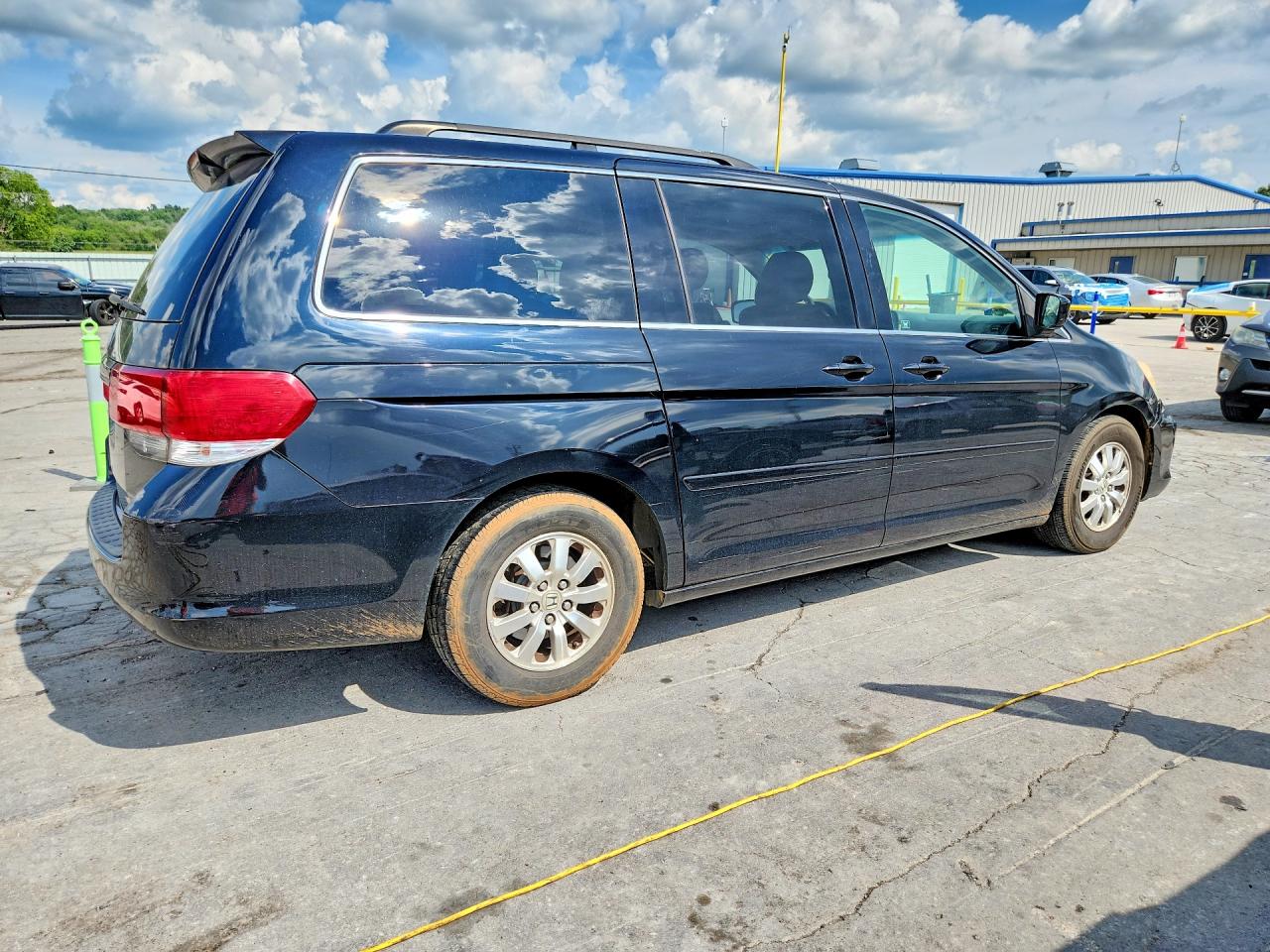 2008 Honda Odyssey Exl Black vin: 5FNRL38778B028568