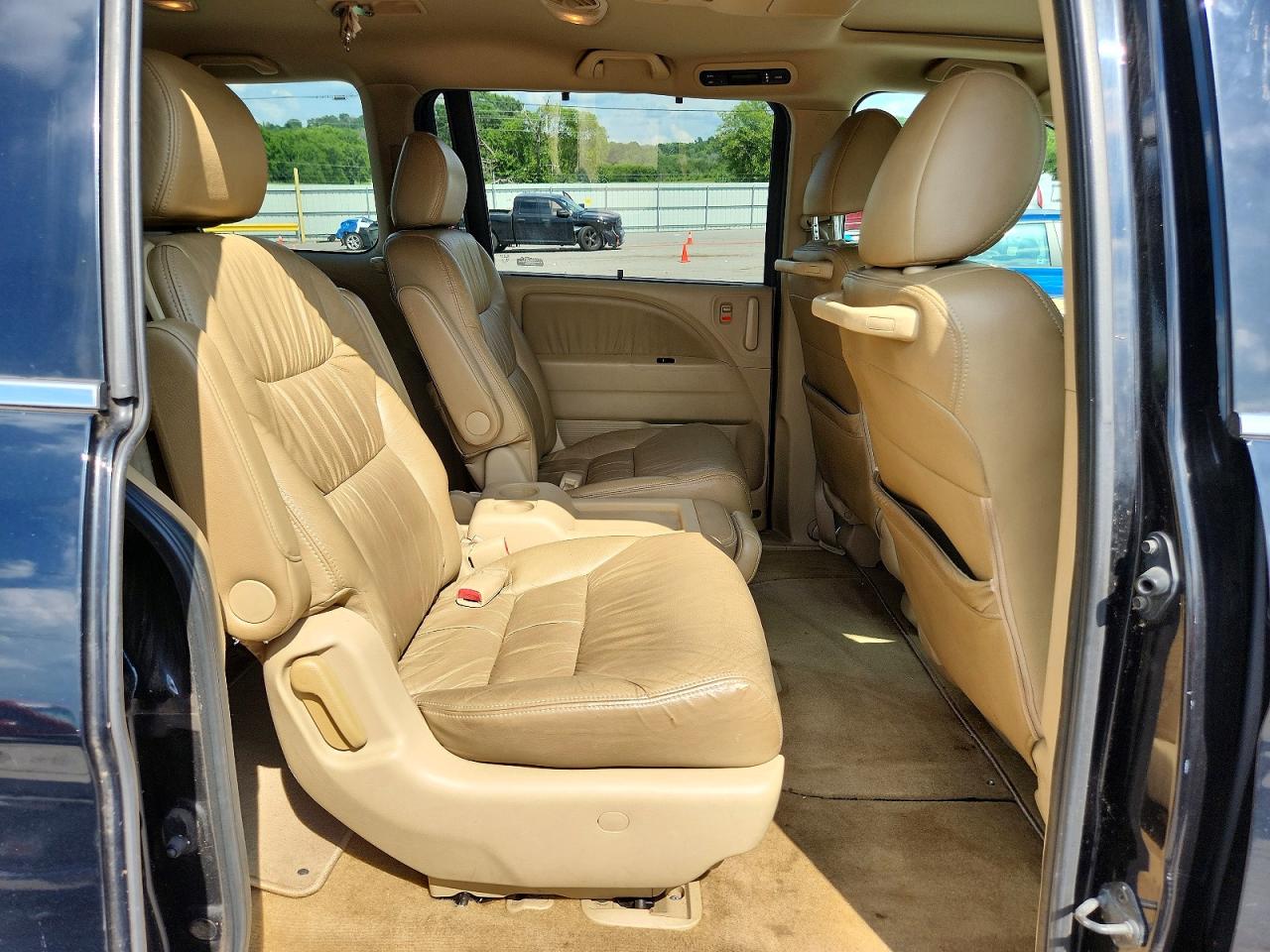 2008 Honda Odyssey Exl Black vin: 5FNRL38778B028568
