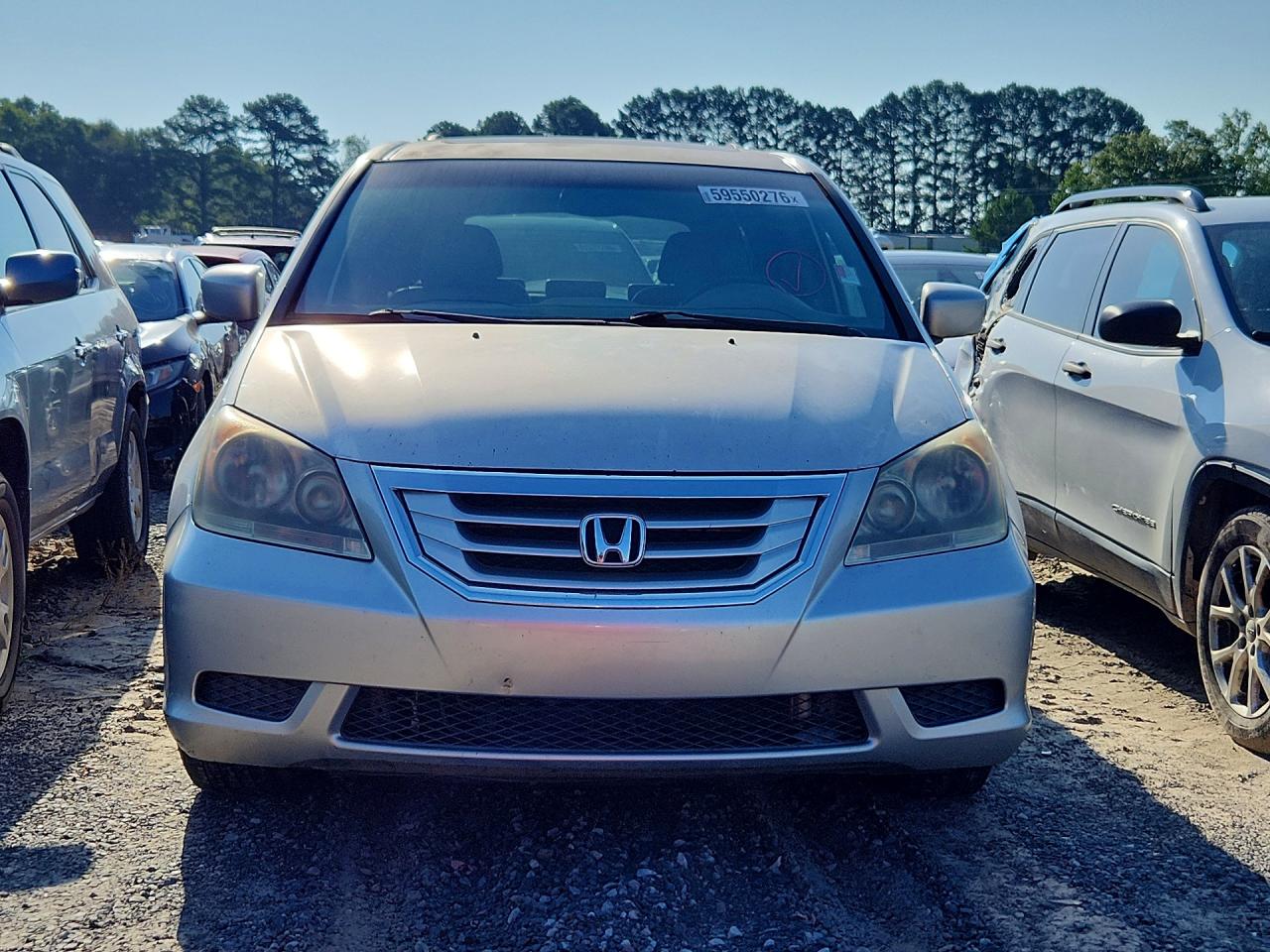 2008 Honda Odyssey Exl Silver vin: 5FNRL38778B041028