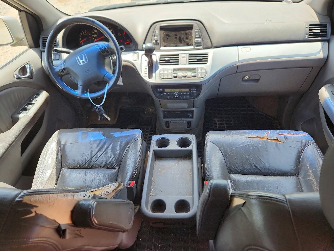 2008 Honda Odyssey Exl Silver vin: 5FNRL38778B041028