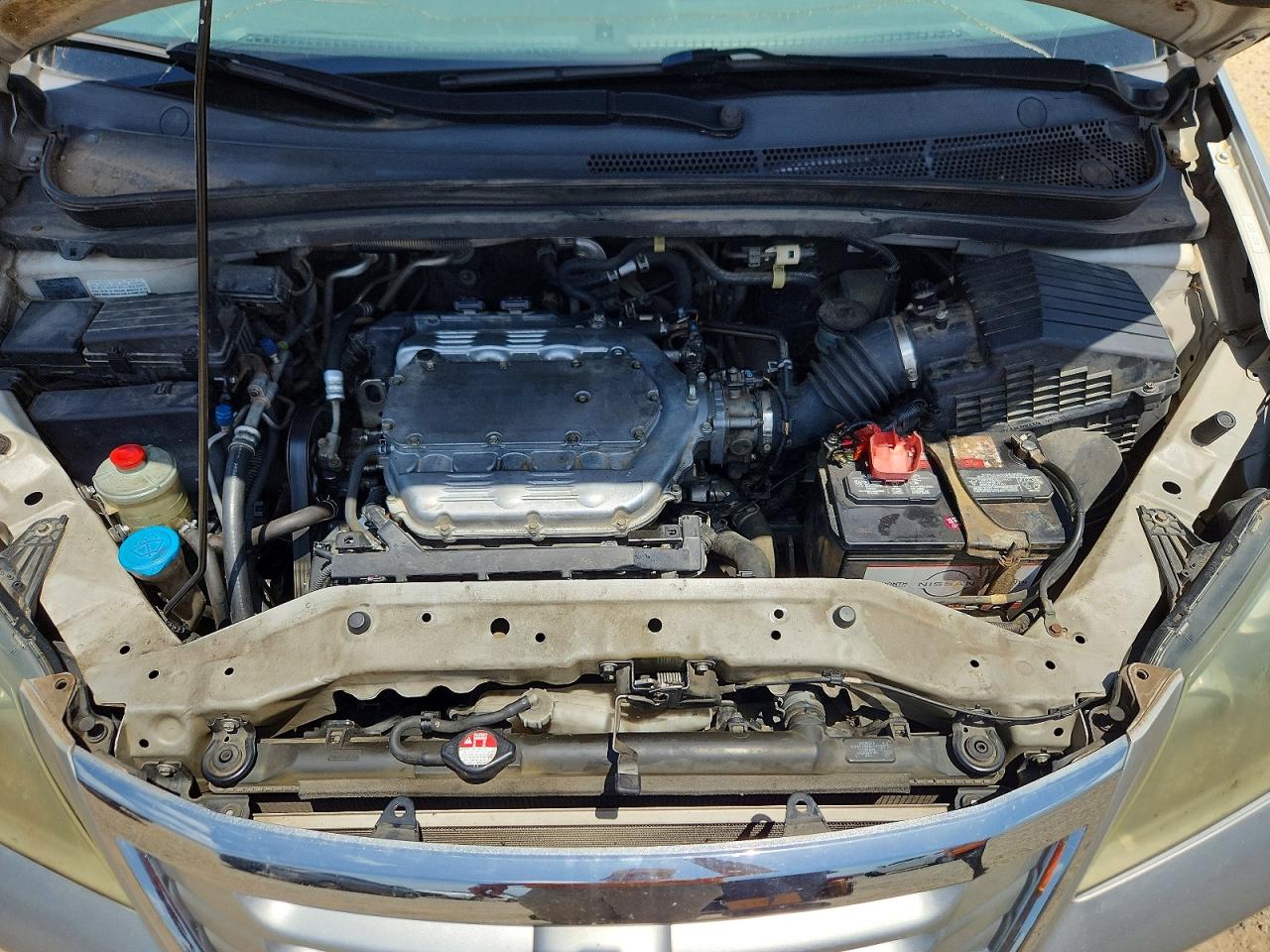 2008 Honda Odyssey Exl Silver vin: 5FNRL38778B041028