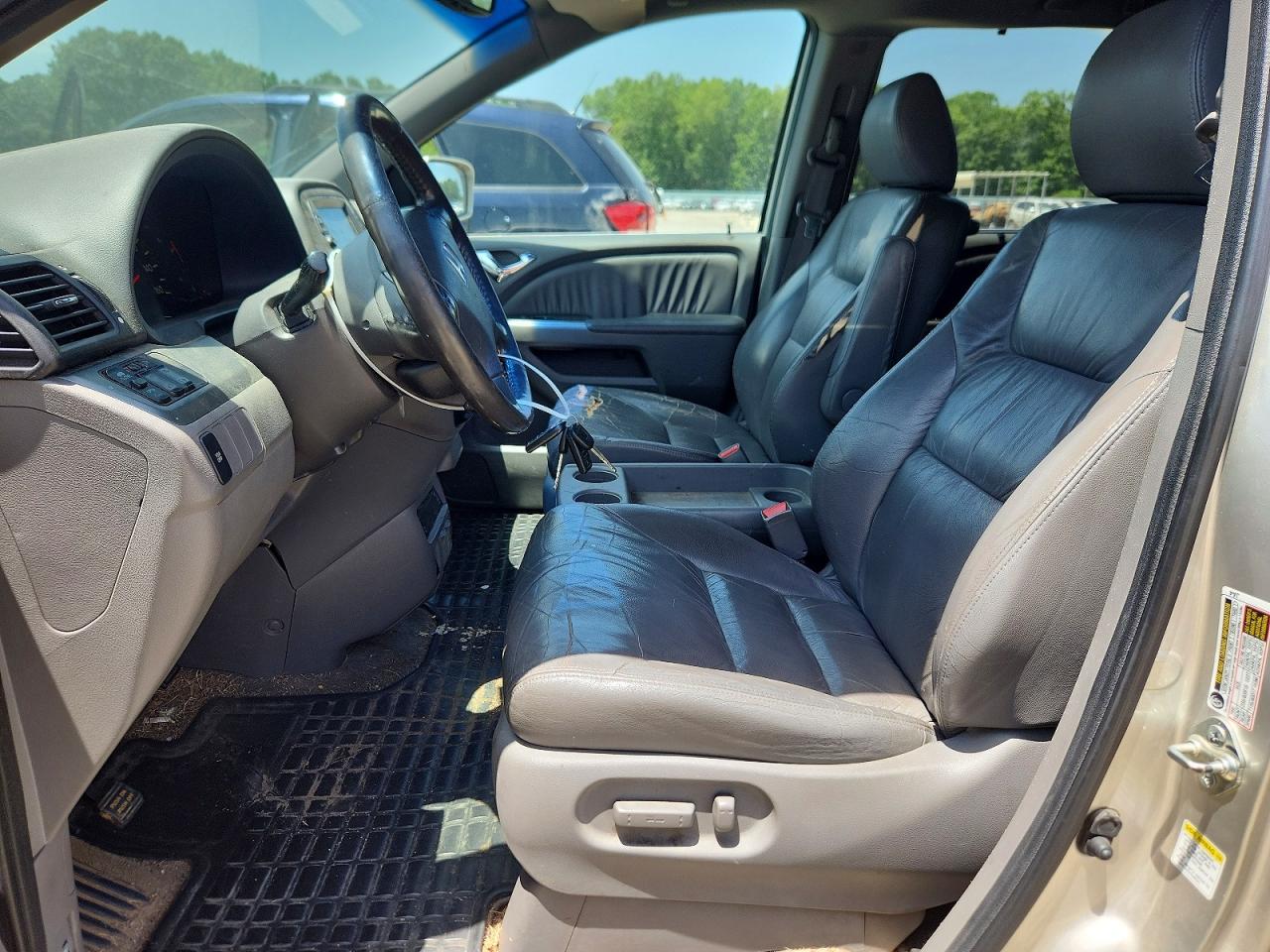 2008 Honda Odyssey Exl Silver vin: 5FNRL38778B041028