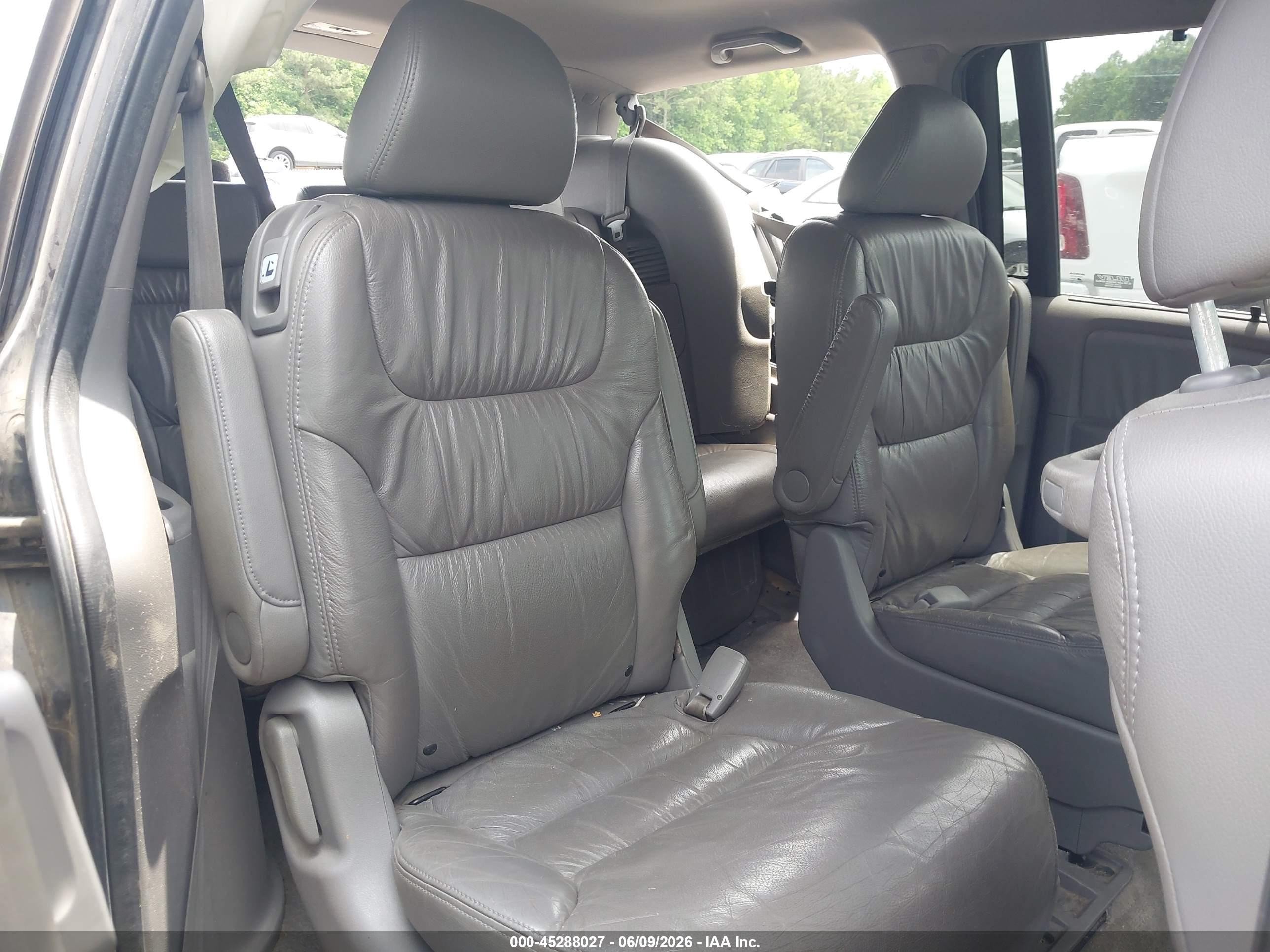 2008 Honda Odyssey Ex-l Dark Blue vin: 5FNRL38778B094084