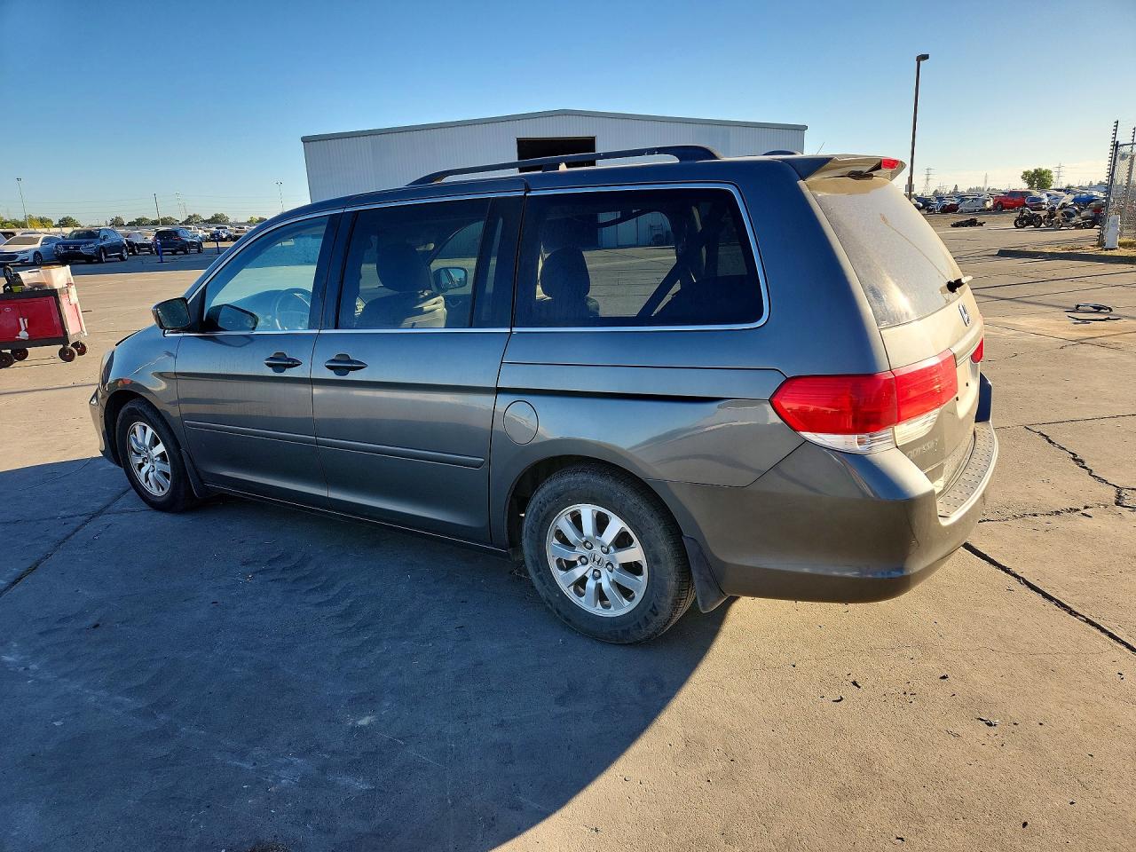 2008 Honda Odyssey Exl Gray vin: 5FNRL38778B105648