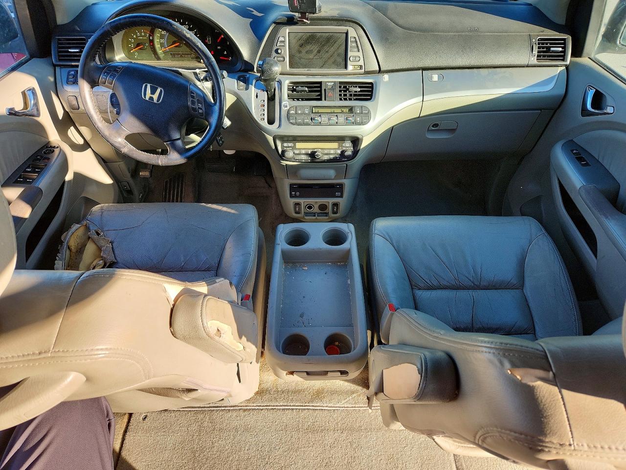 2008 Honda Odyssey Exl Gray vin: 5FNRL38778B105648