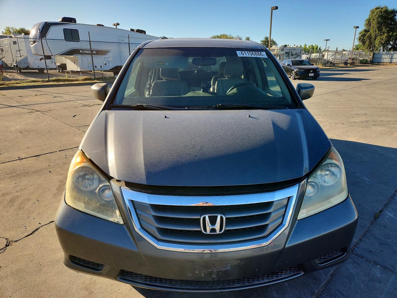 2008 Honda Odyssey Exl Gray vin: 5FNRL38778B105648