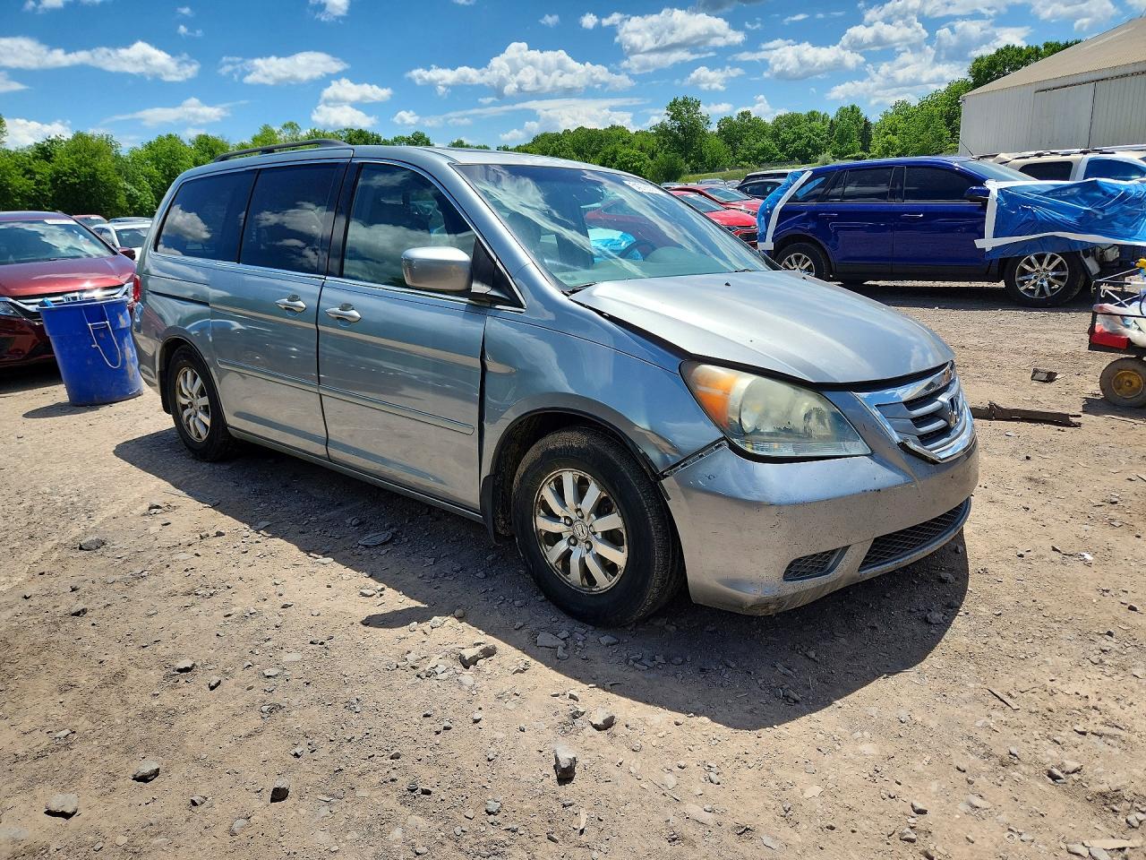 2009 Honda Odyssey Exl Gray vin: 5FNRL38779B007687