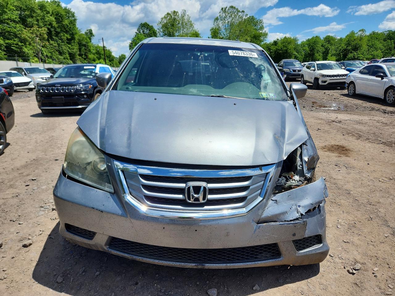 2009 Honda Odyssey Exl Gray vin: 5FNRL38779B007687