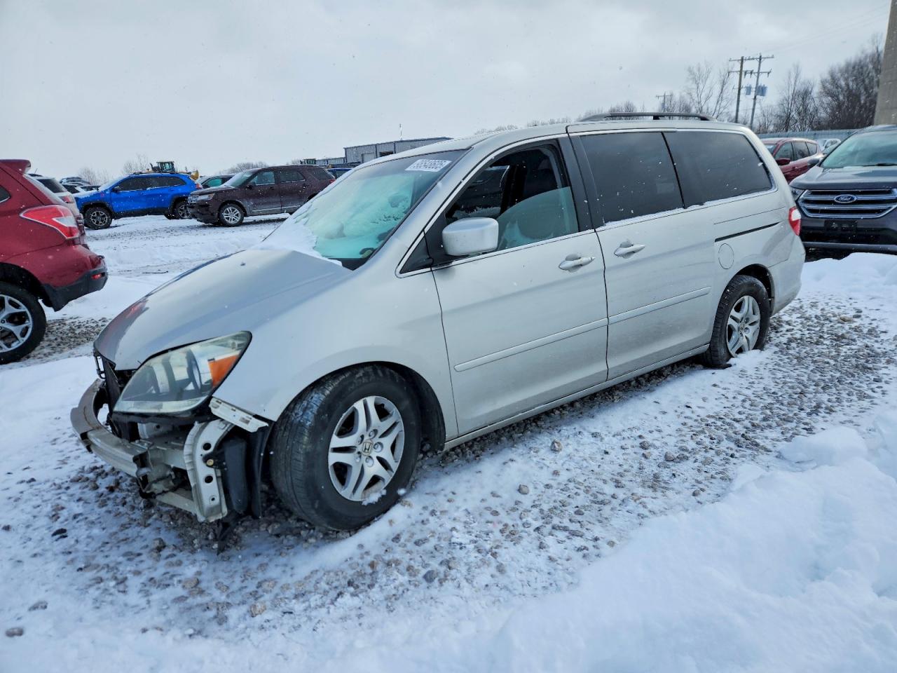 2005 Honda Odyssey Exl Tan vin: 5FNRL38785B073868