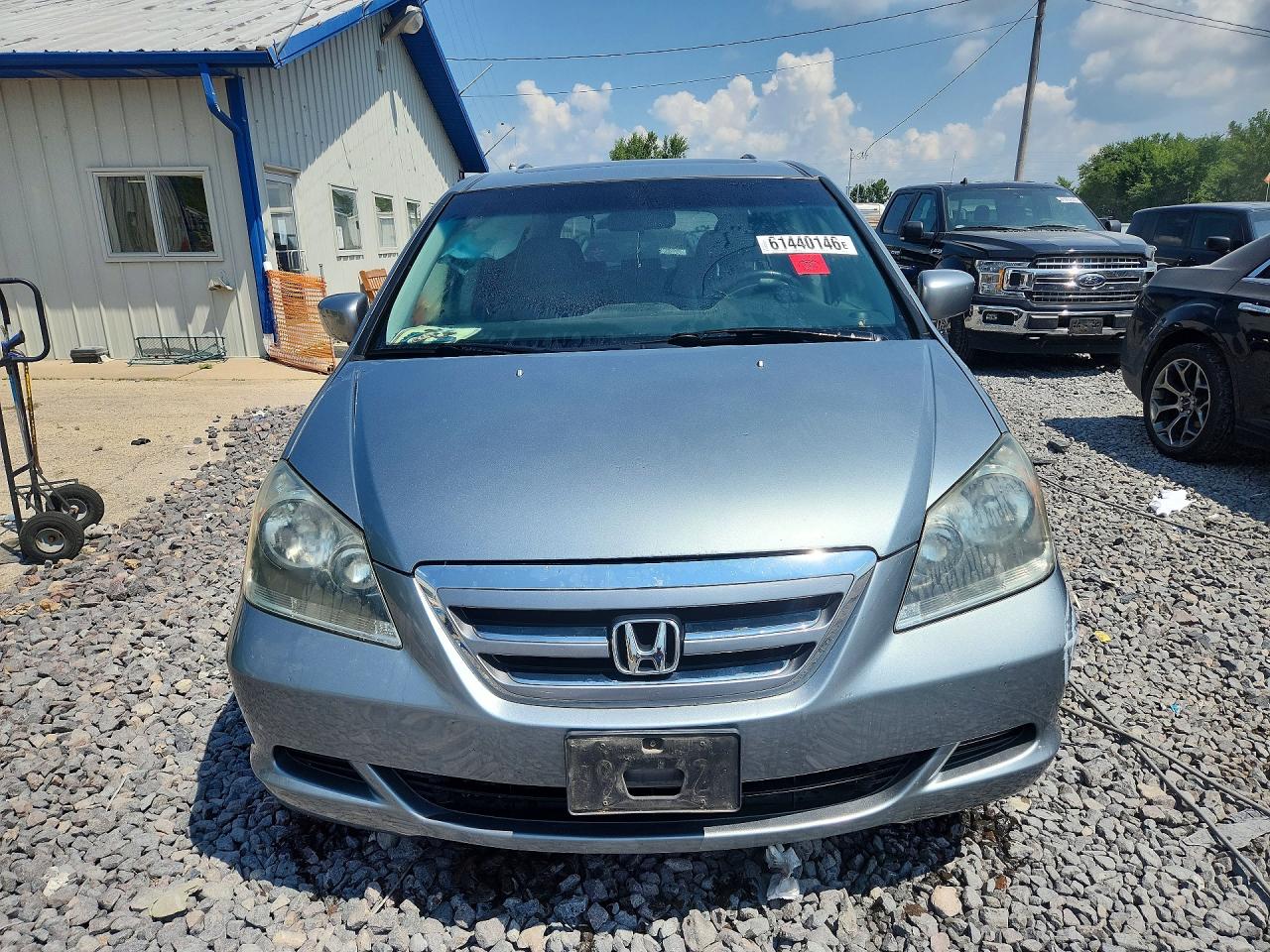2006 Honda Odyssey Exl Blue vin: 5FNRL38786B011517