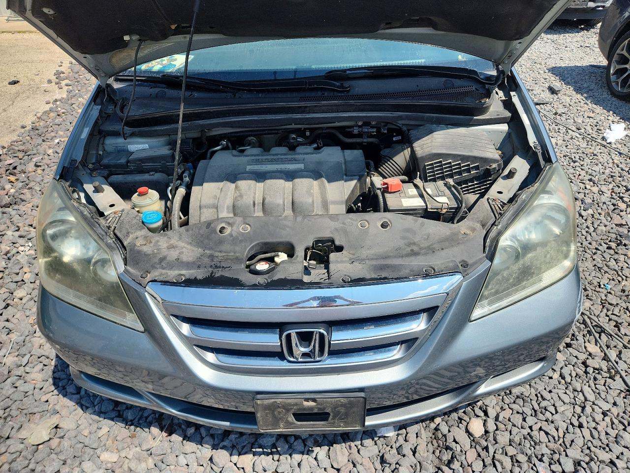 2006 Honda Odyssey Exl Blue vin: 5FNRL38786B011517