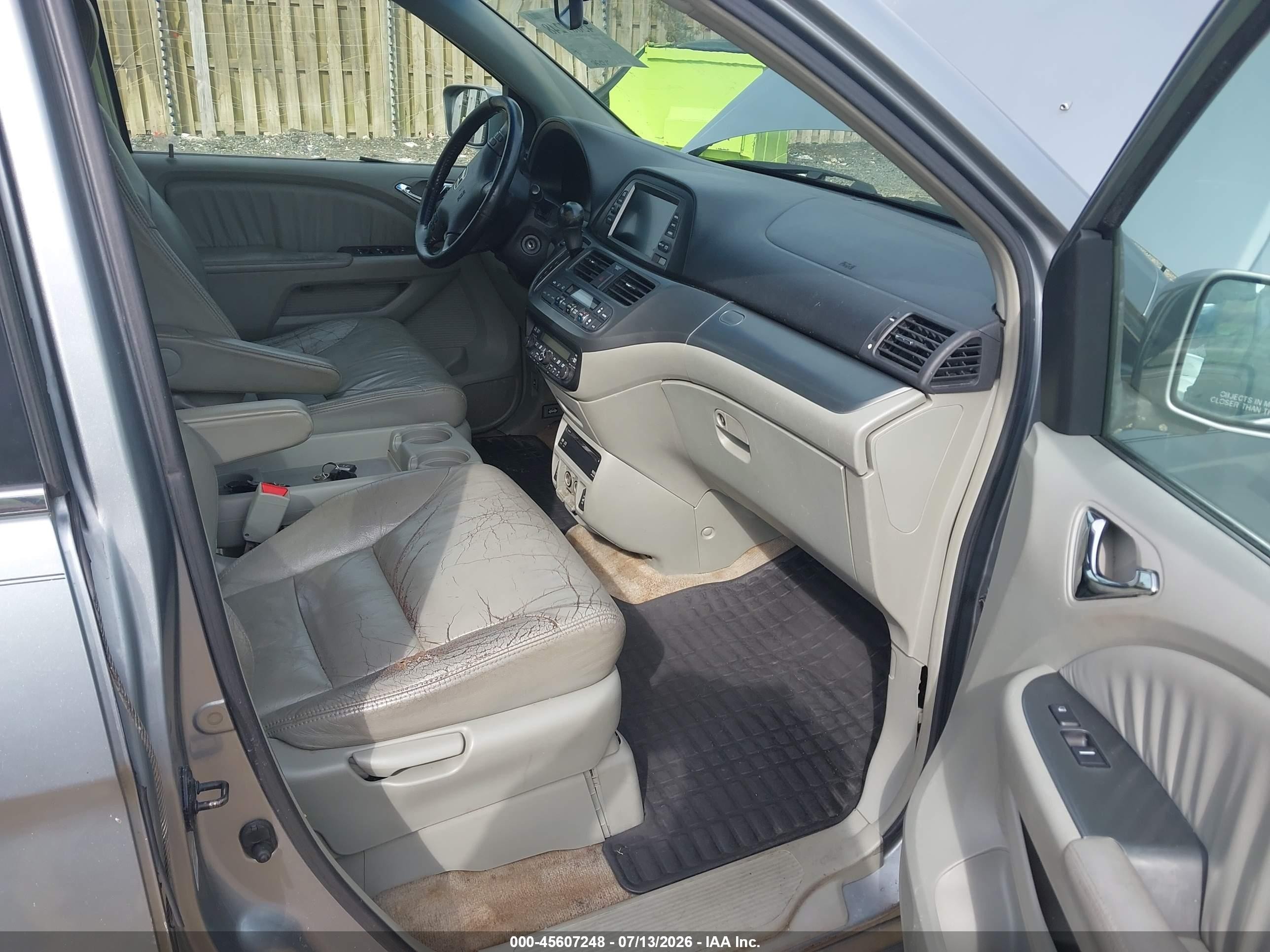 2006 Honda Odyssey Ex-l Серебряный vin: 5FNRL38786B079350