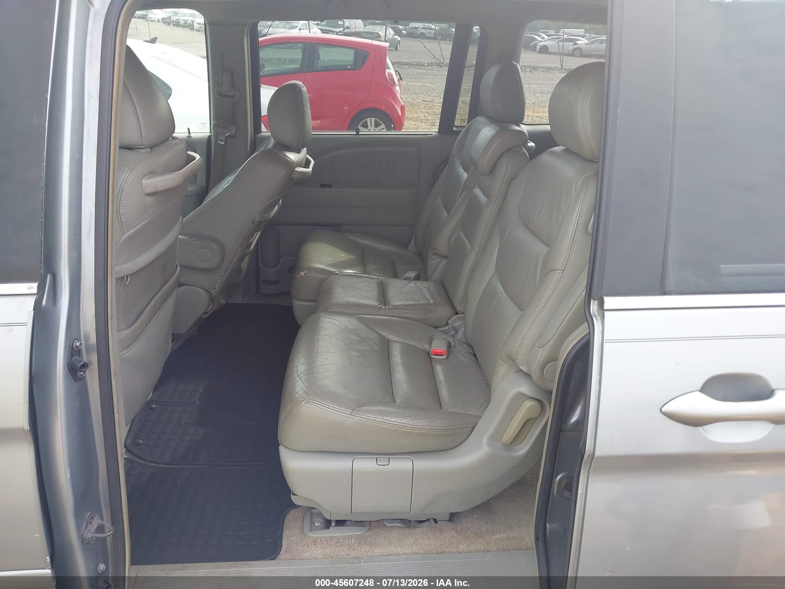 2006 Honda Odyssey Ex-l Серебряный vin: 5FNRL38786B079350