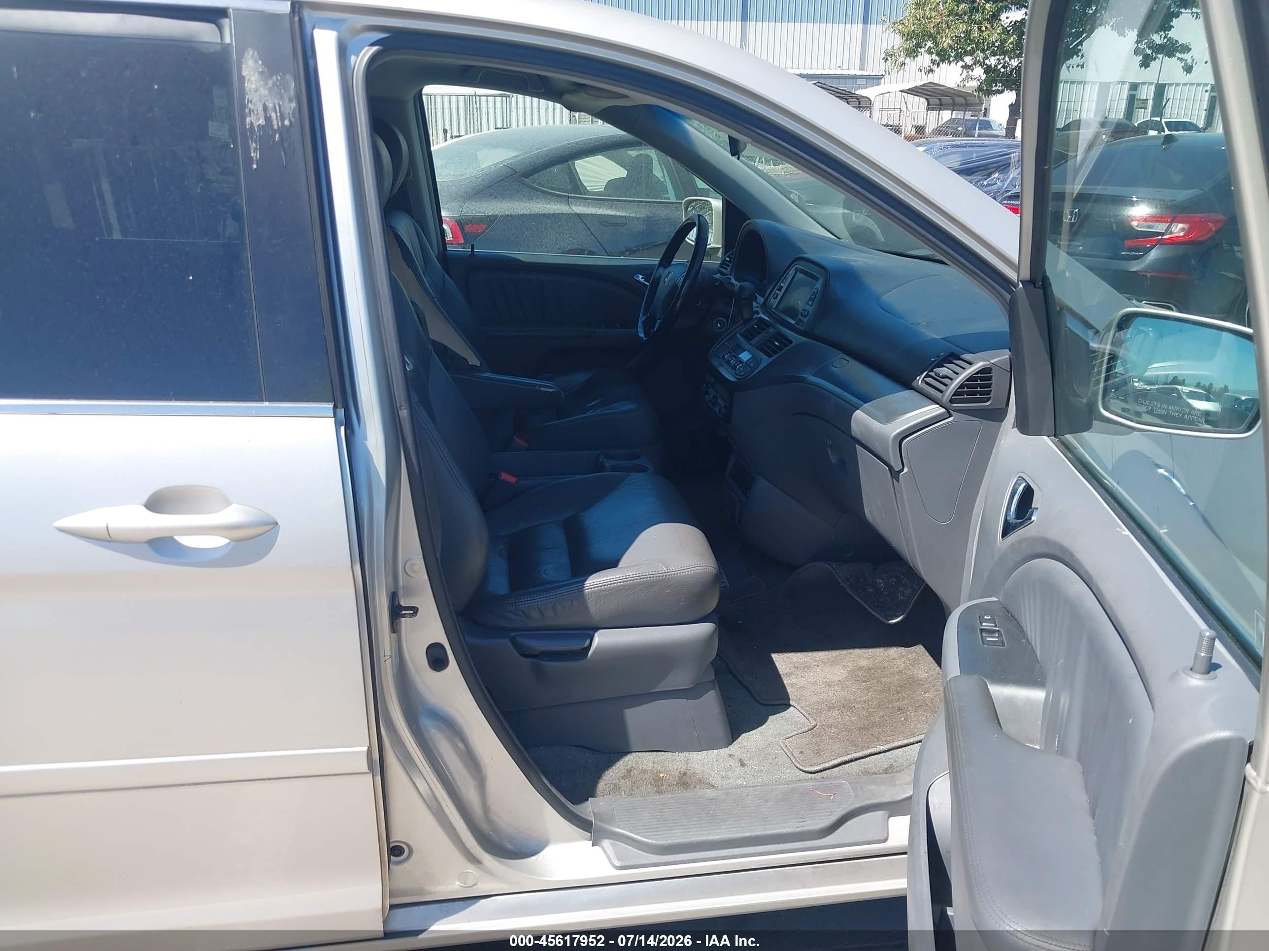 2006 Honda Odyssey Ex-l Silver vin: 5FNRL38786B091790
