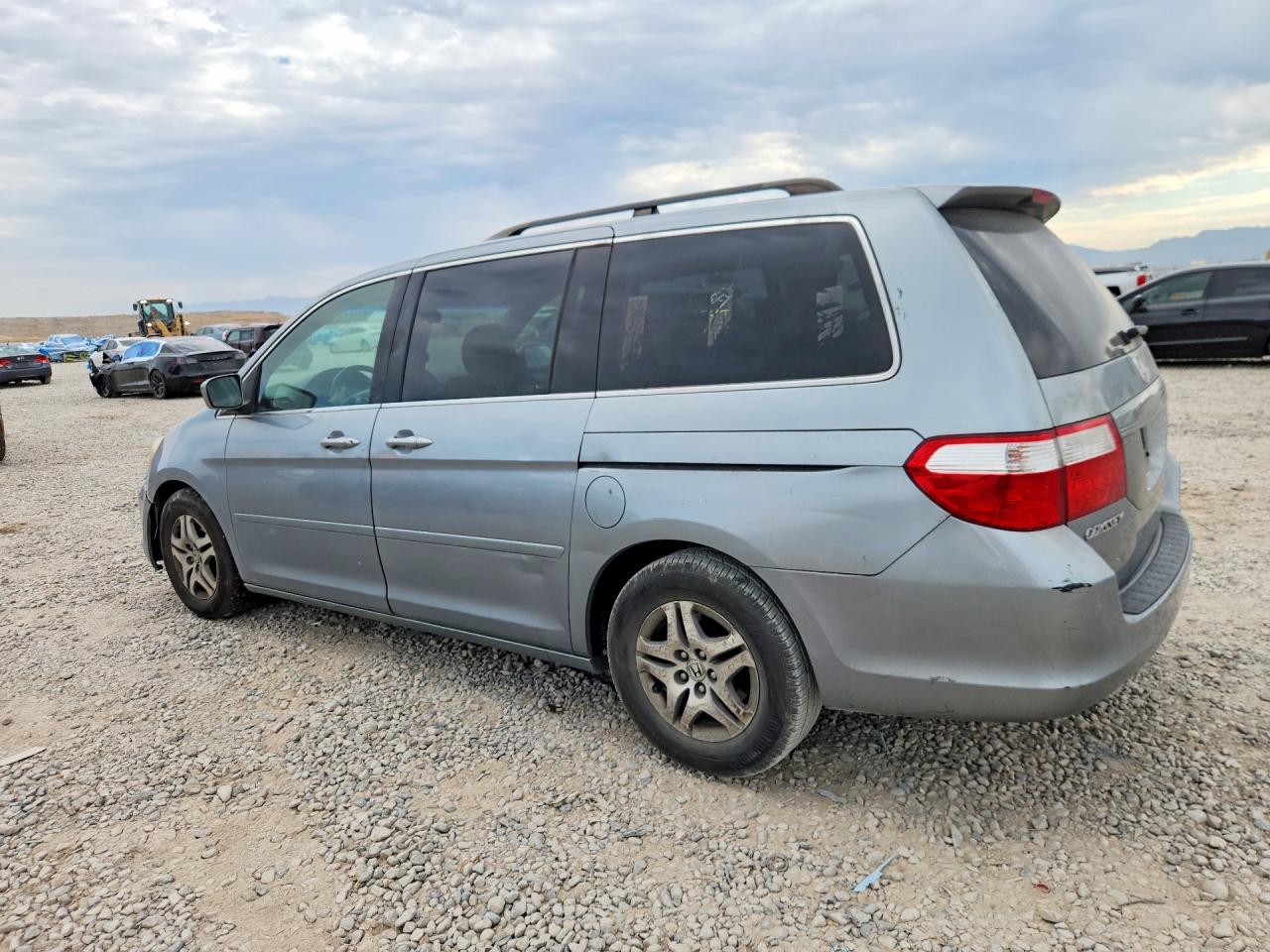 2006 Honda Odyssey Exl Blue vin: 5FNRL38786B101864