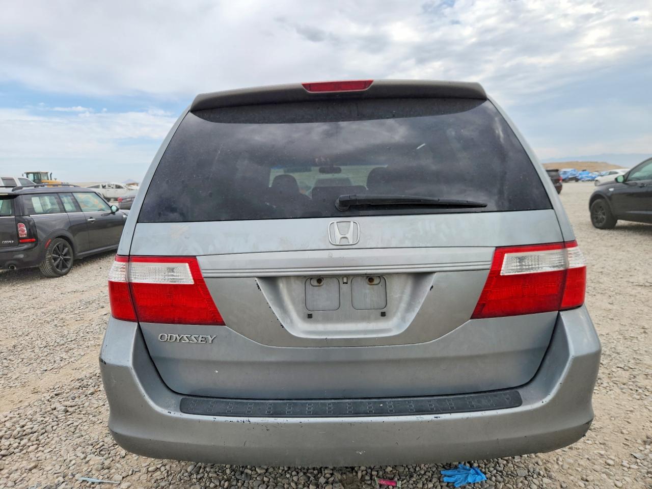 2006 Honda Odyssey Exl Blue vin: 5FNRL38786B101864