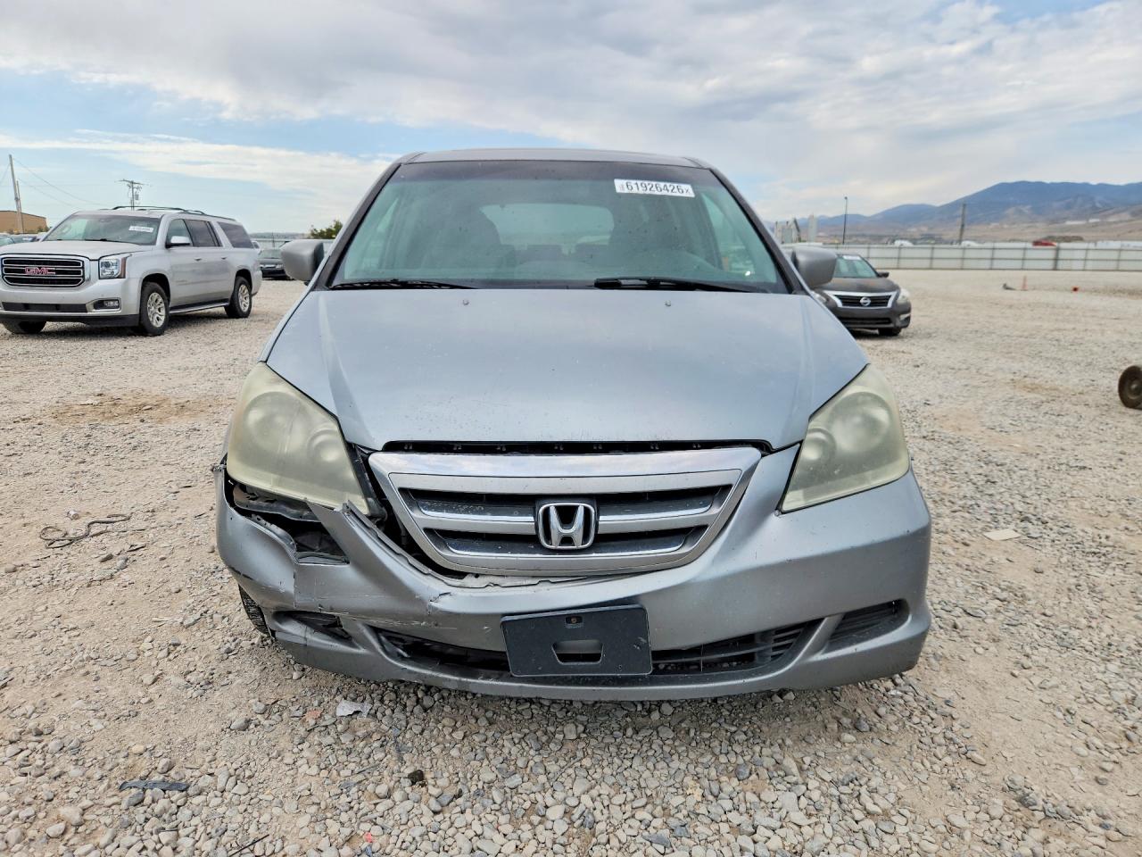 2006 Honda Odyssey Exl Blue vin: 5FNRL38786B101864