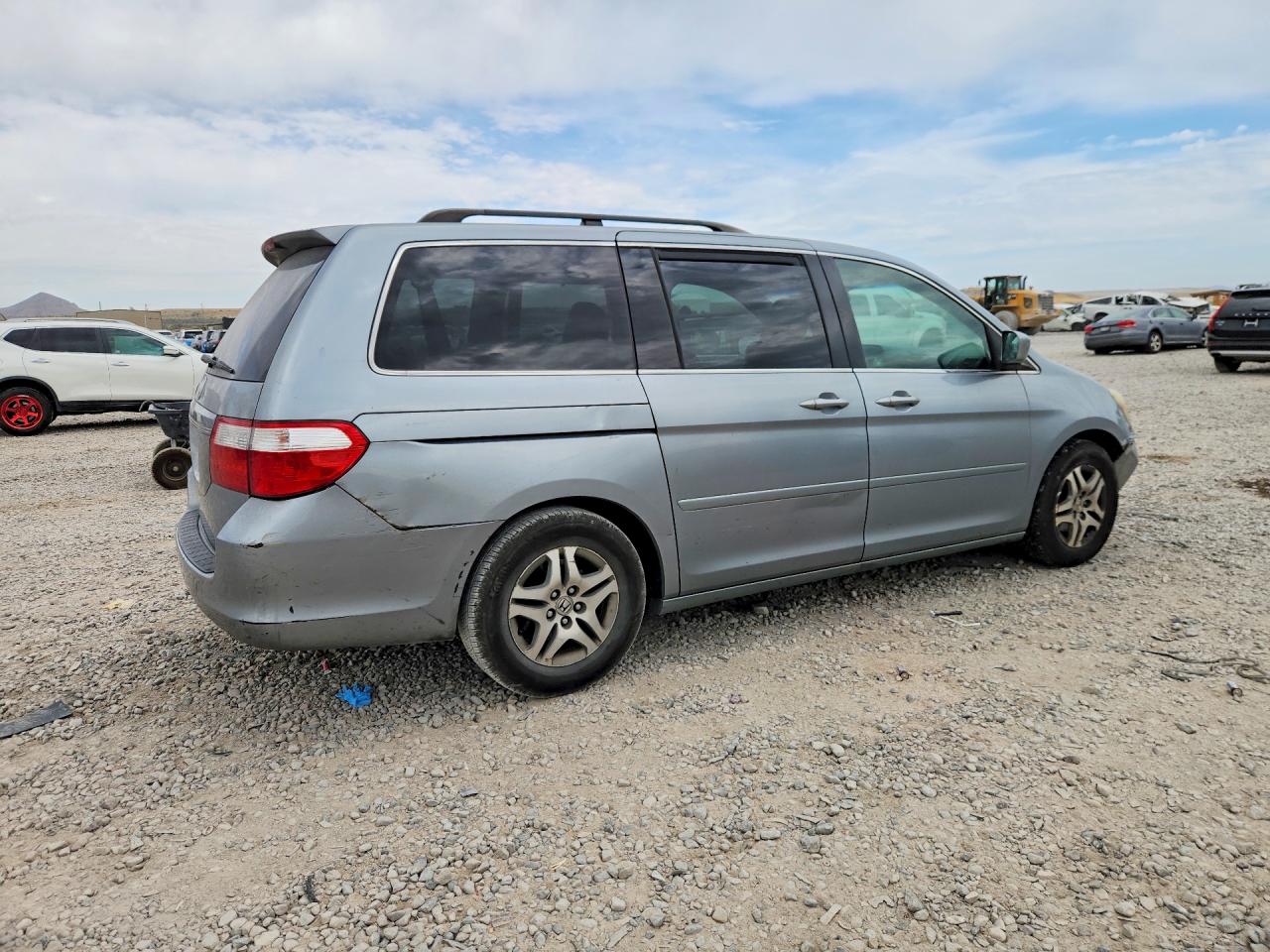 2006 Honda Odyssey Exl Blue vin: 5FNRL38786B101864