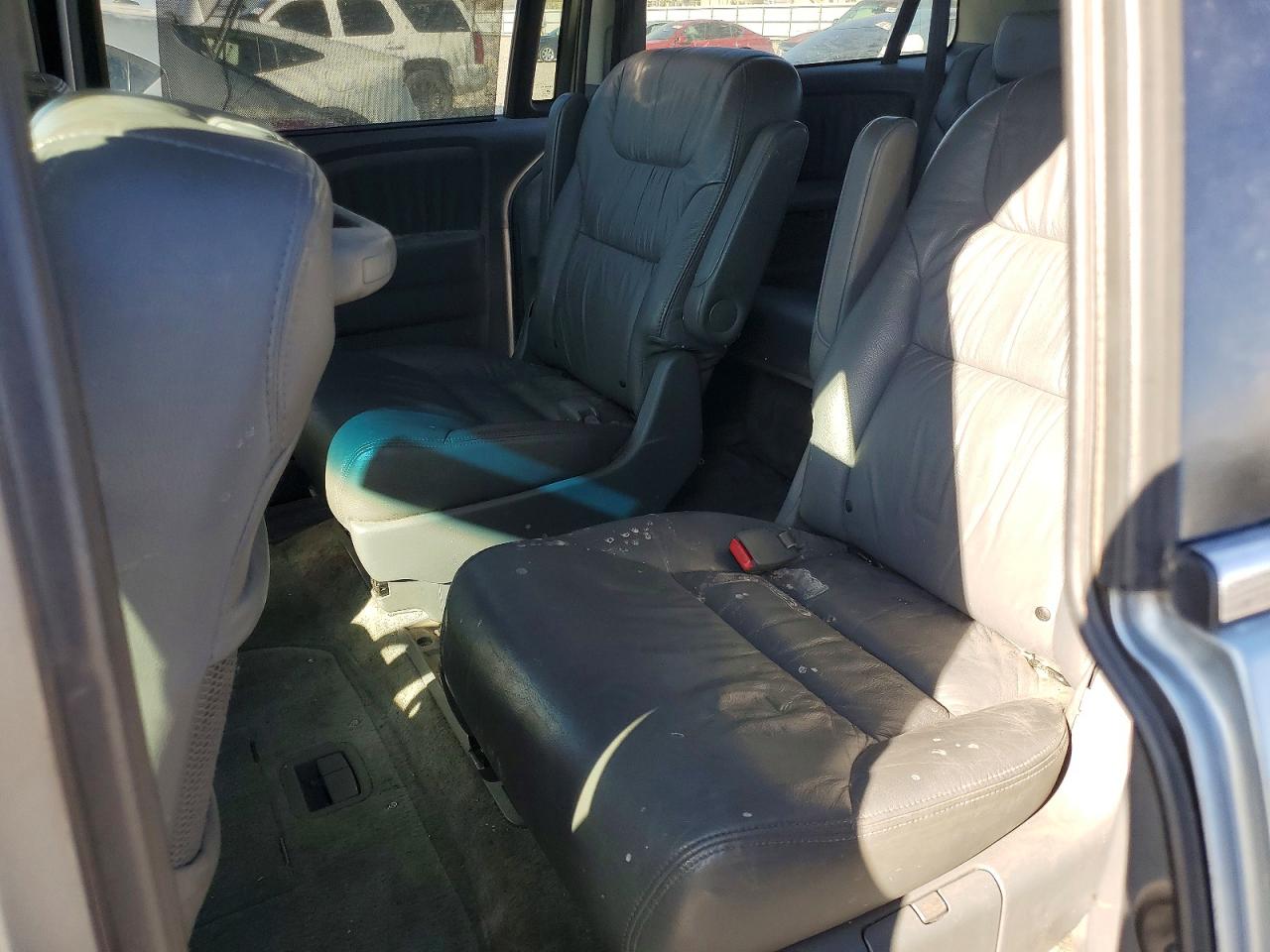 2007 Honda Odyssey Exl Blue vin: 5FNRL38787B054675