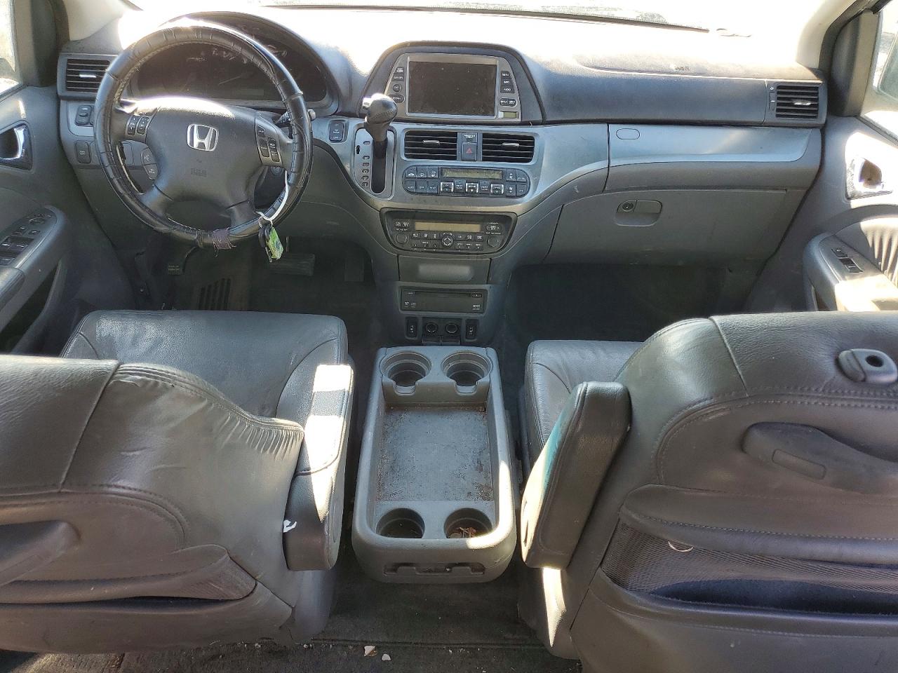 2007 Honda Odyssey Exl Blue vin: 5FNRL38787B054675