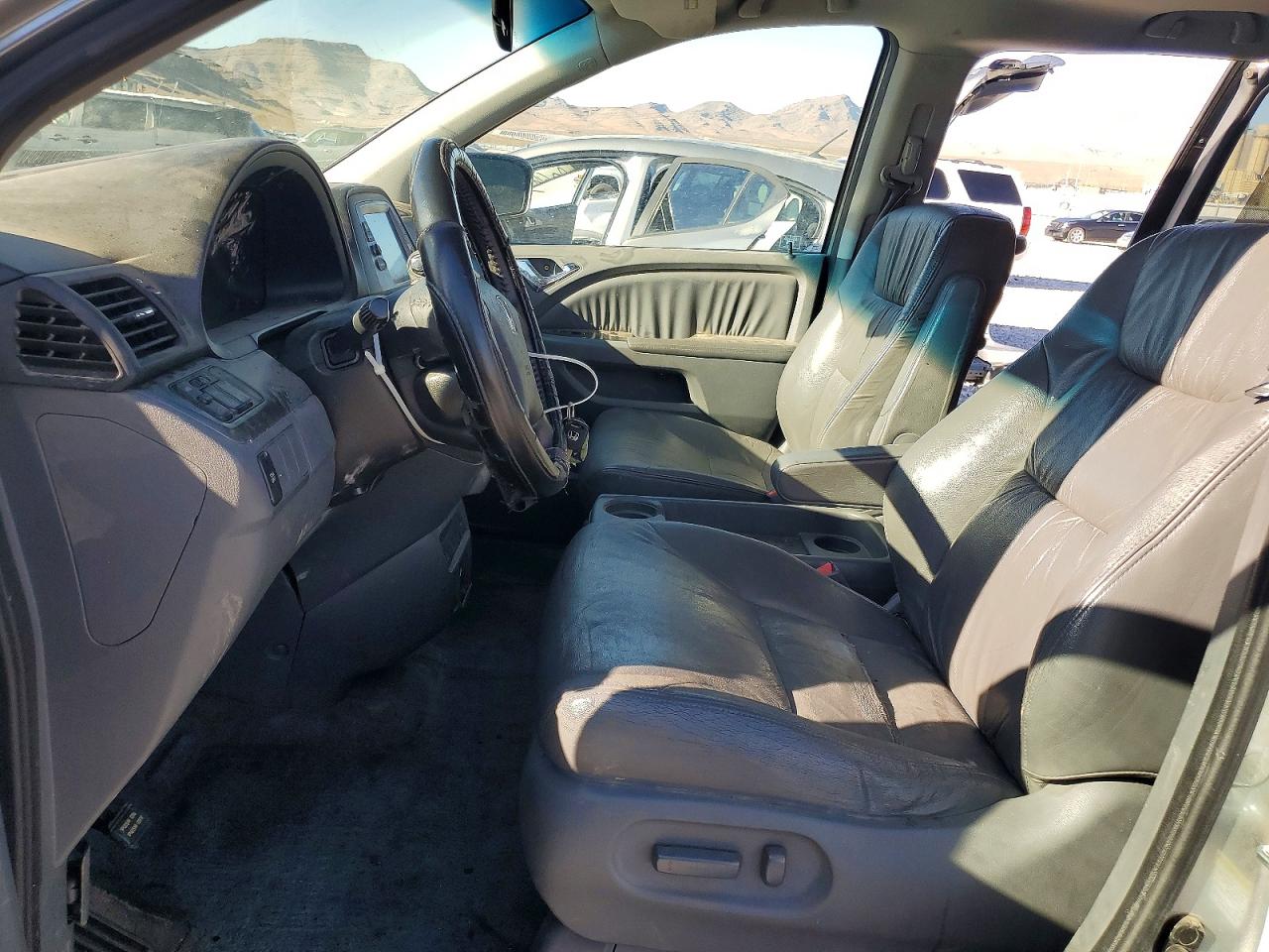 2007 Honda Odyssey Exl Blue vin: 5FNRL38787B054675