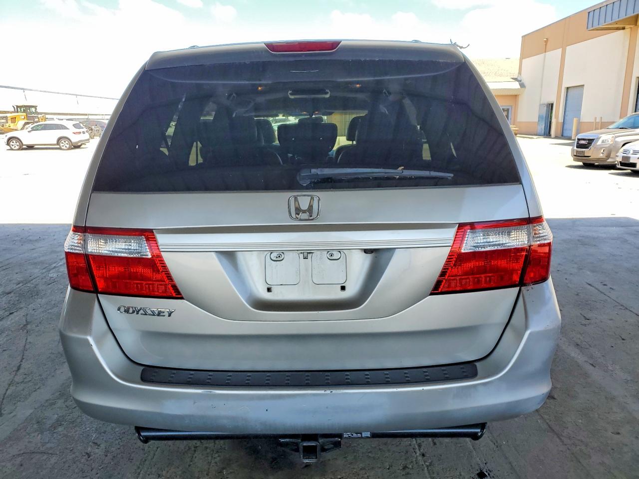 2007 Honda Odyssey Exl Silver vin: 5FNRL38787B077065