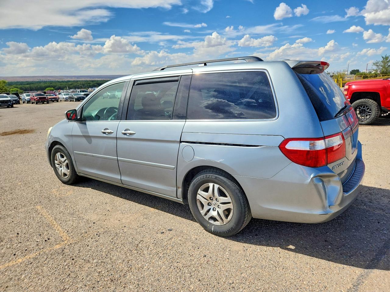 2007 Honda Odyssey Exl Silver vin: 5FNRL38787B125938