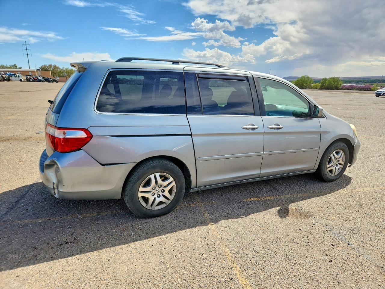 2007 Honda Odyssey Exl Silver vin: 5FNRL38787B125938