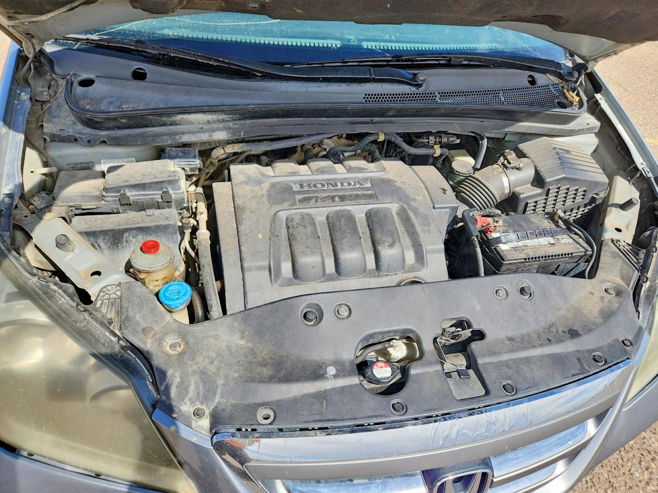 2007 Honda Odyssey Exl Silver vin: 5FNRL38787B125938
