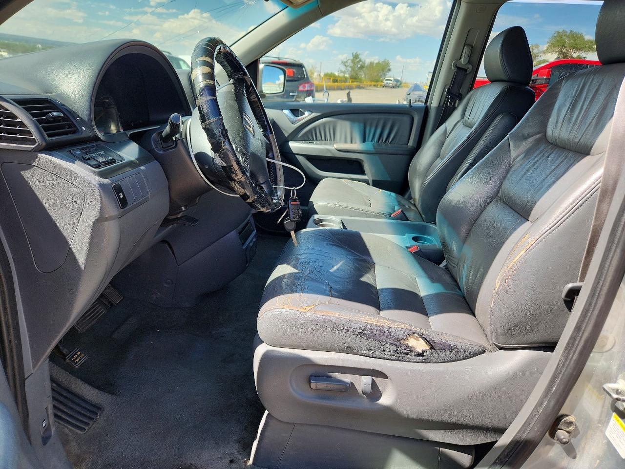 2007 Honda Odyssey Exl Silver vin: 5FNRL38787B125938