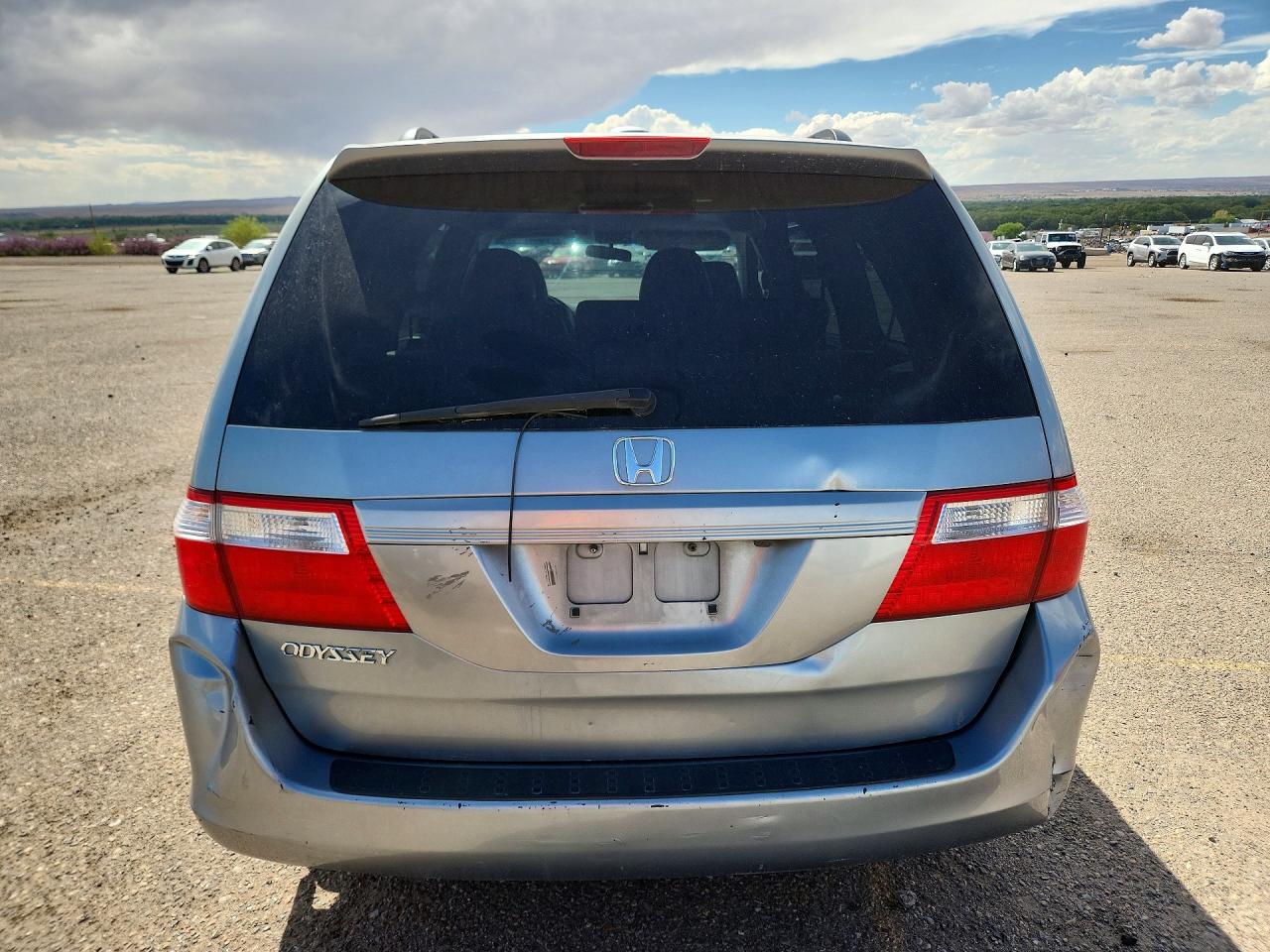 2007 Honda Odyssey Exl Silver vin: 5FNRL38787B125938