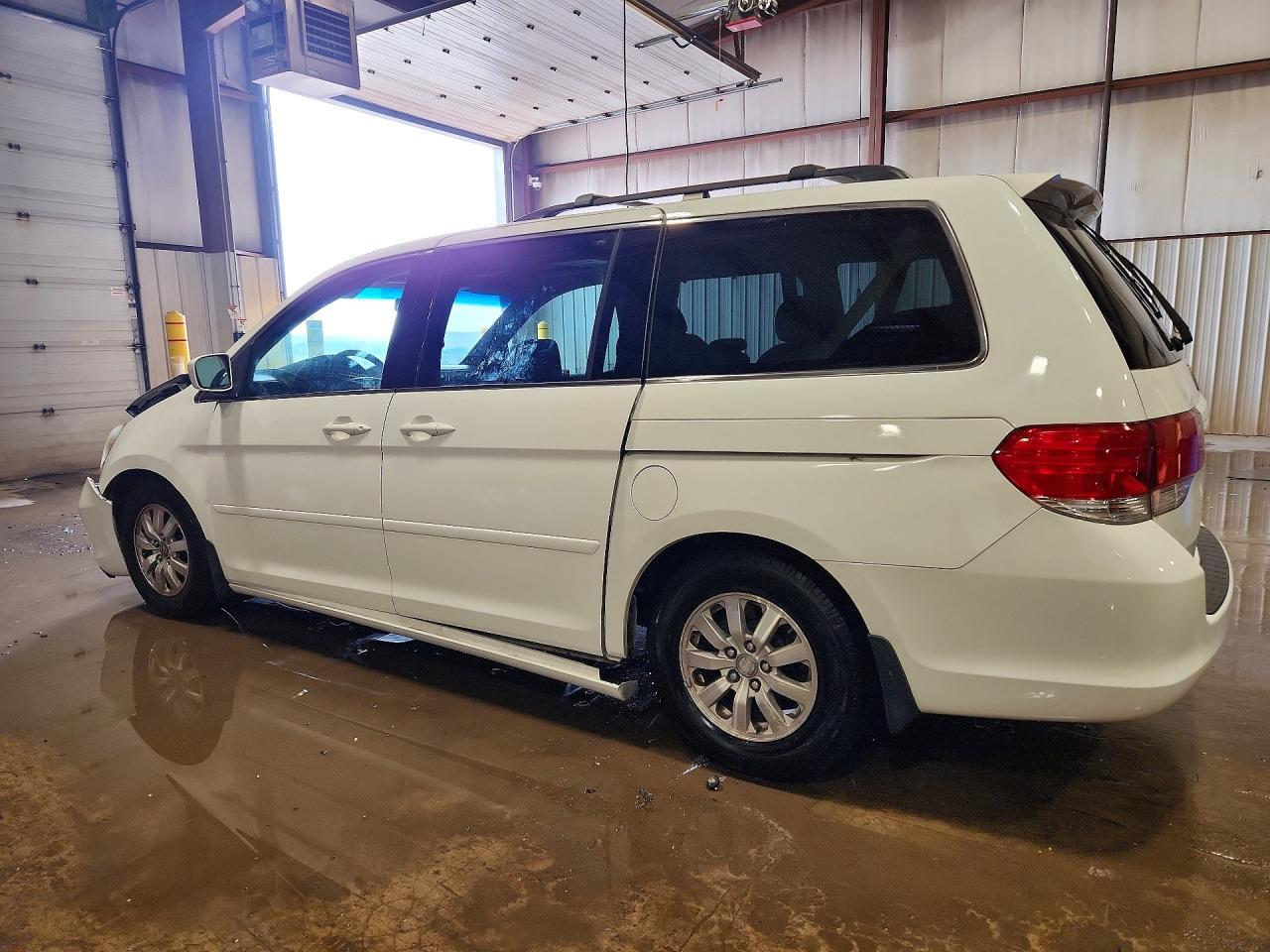 2008 Honda Odyssey Exl White vin: 5FNRL38788B013965