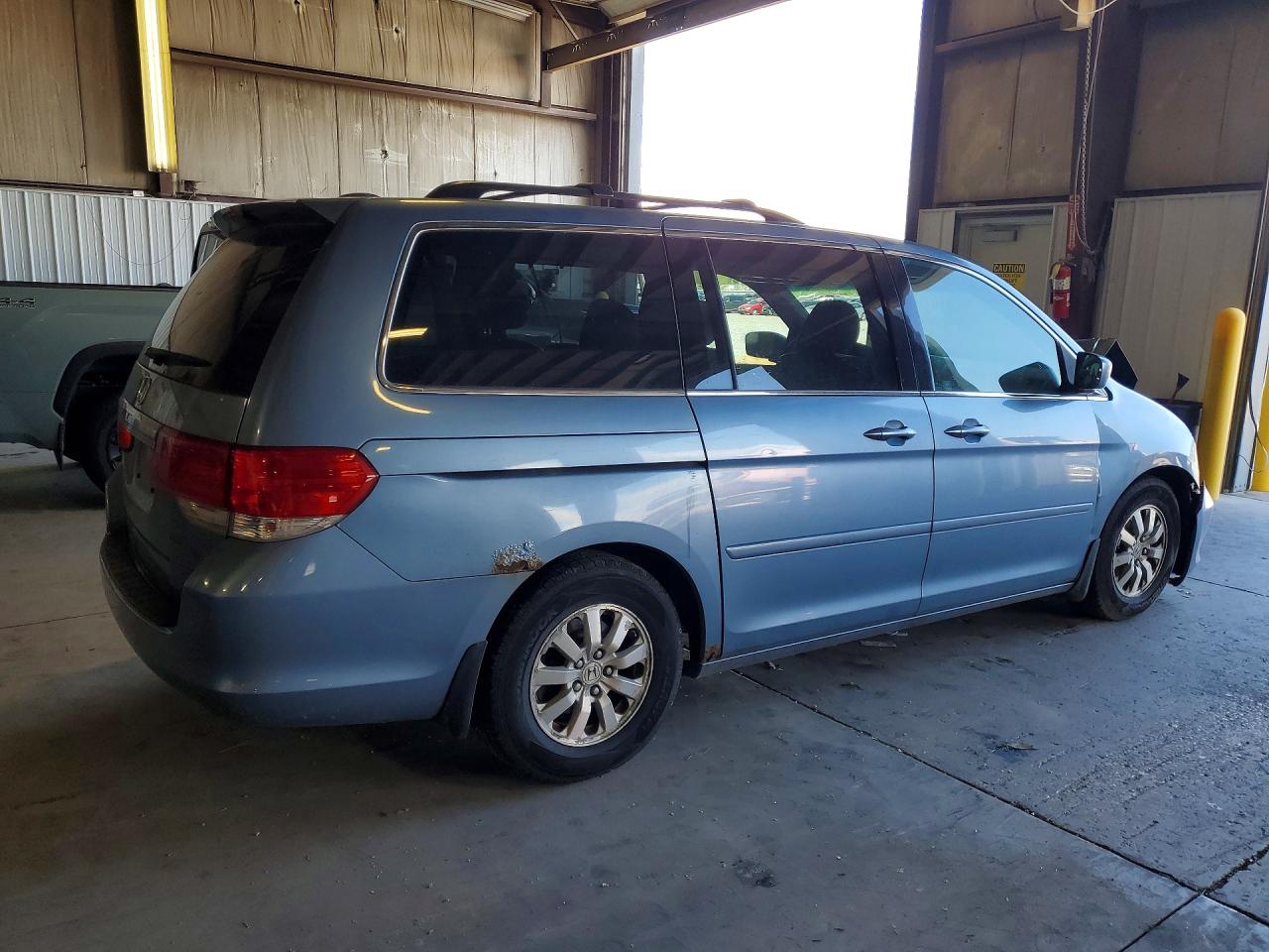 2008 Honda Odyssey Exl Blue vin: 5FNRL38788B074829