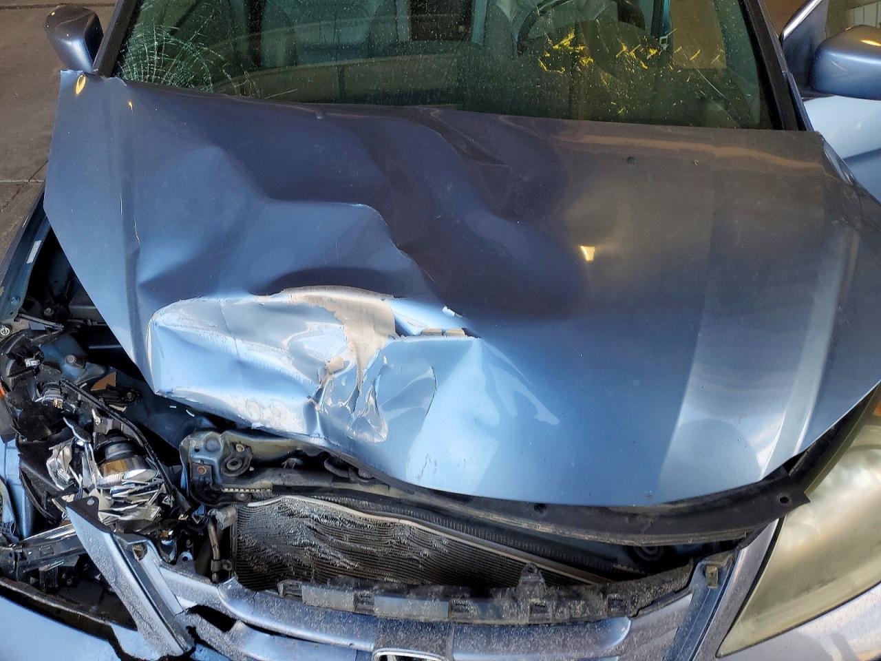 2008 Honda Odyssey Exl Blue vin: 5FNRL38788B074829