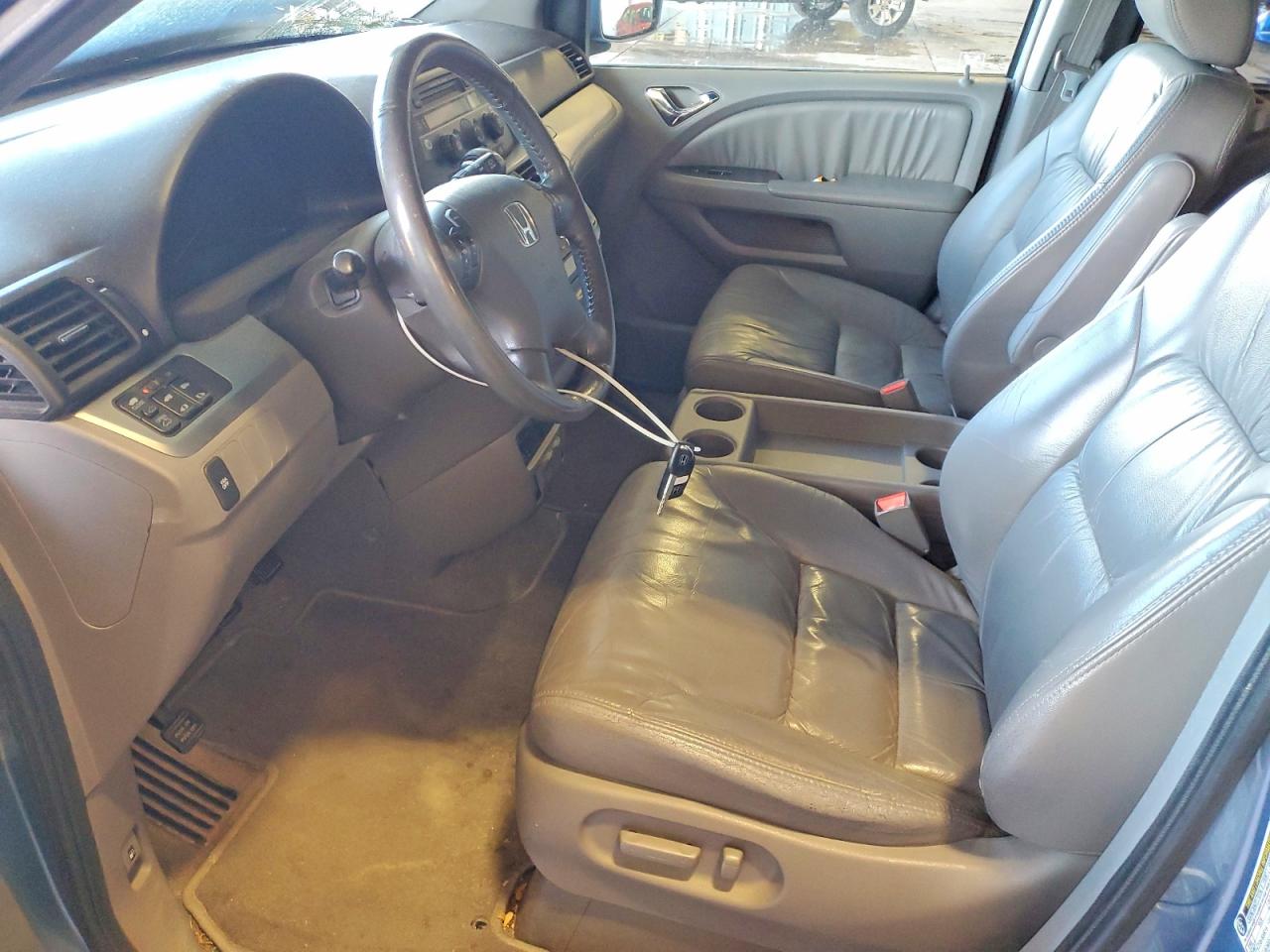 2008 Honda Odyssey Exl Blue vin: 5FNRL38788B074829