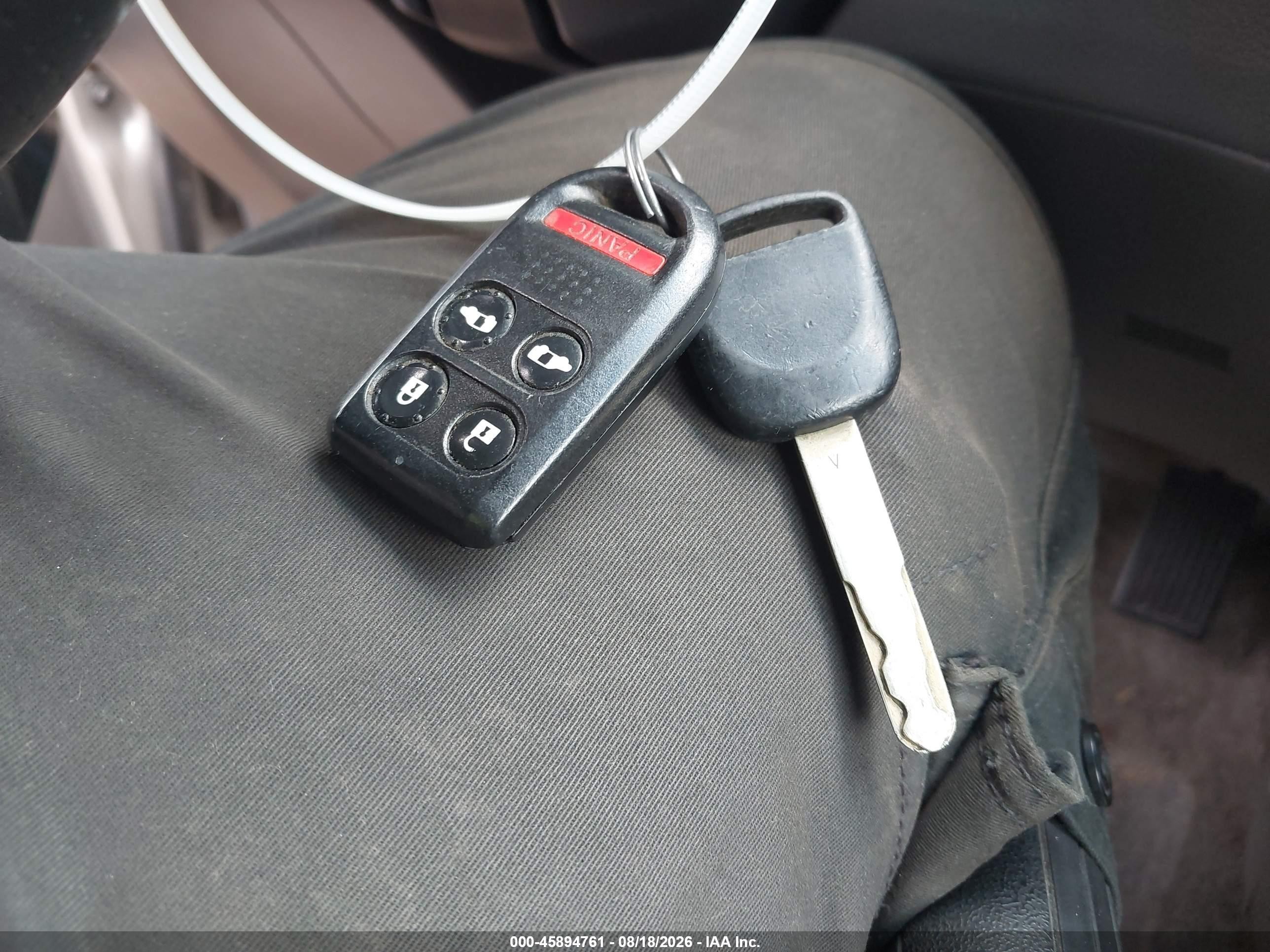 2008 Honda Odyssey Ex-l Gray vin: 5FNRL38788B095941