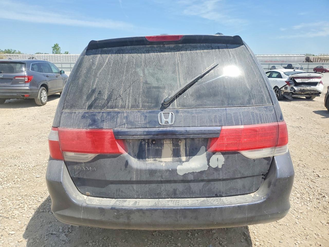 2008 Honda Odyssey Exl Синий vin: 5FNRL38788B101088