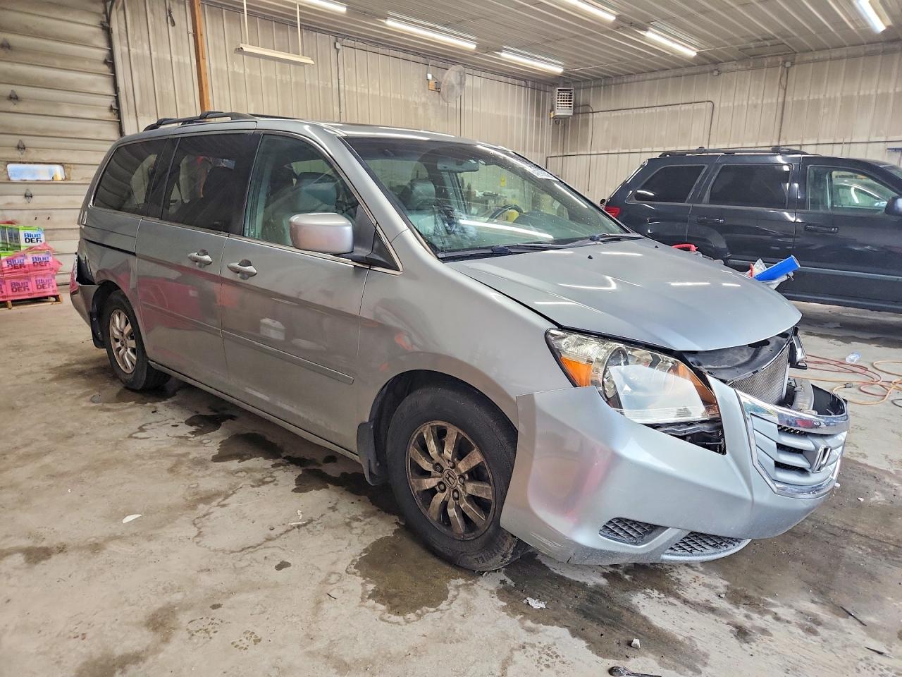 2008 Honda Odyssey Exl Silver vin: 5FNRL38788B114259