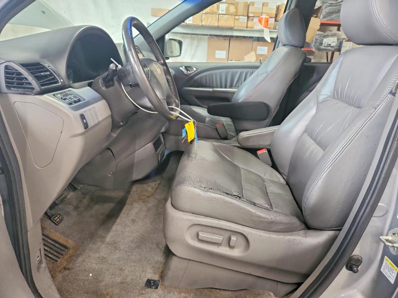 2008 Honda Odyssey Exl Silver vin: 5FNRL38788B114259
