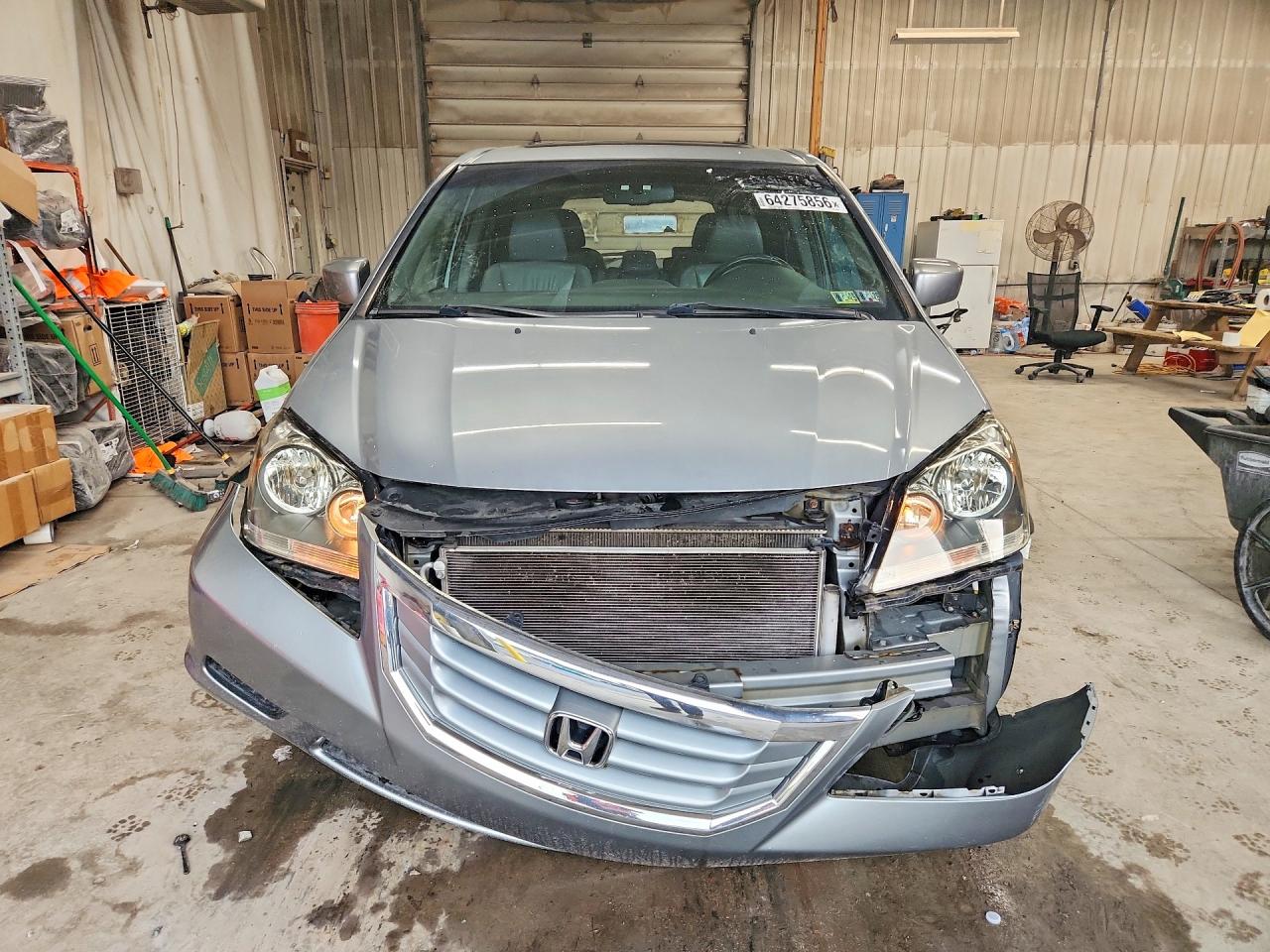 2008 Honda Odyssey Exl Silver vin: 5FNRL38788B114259