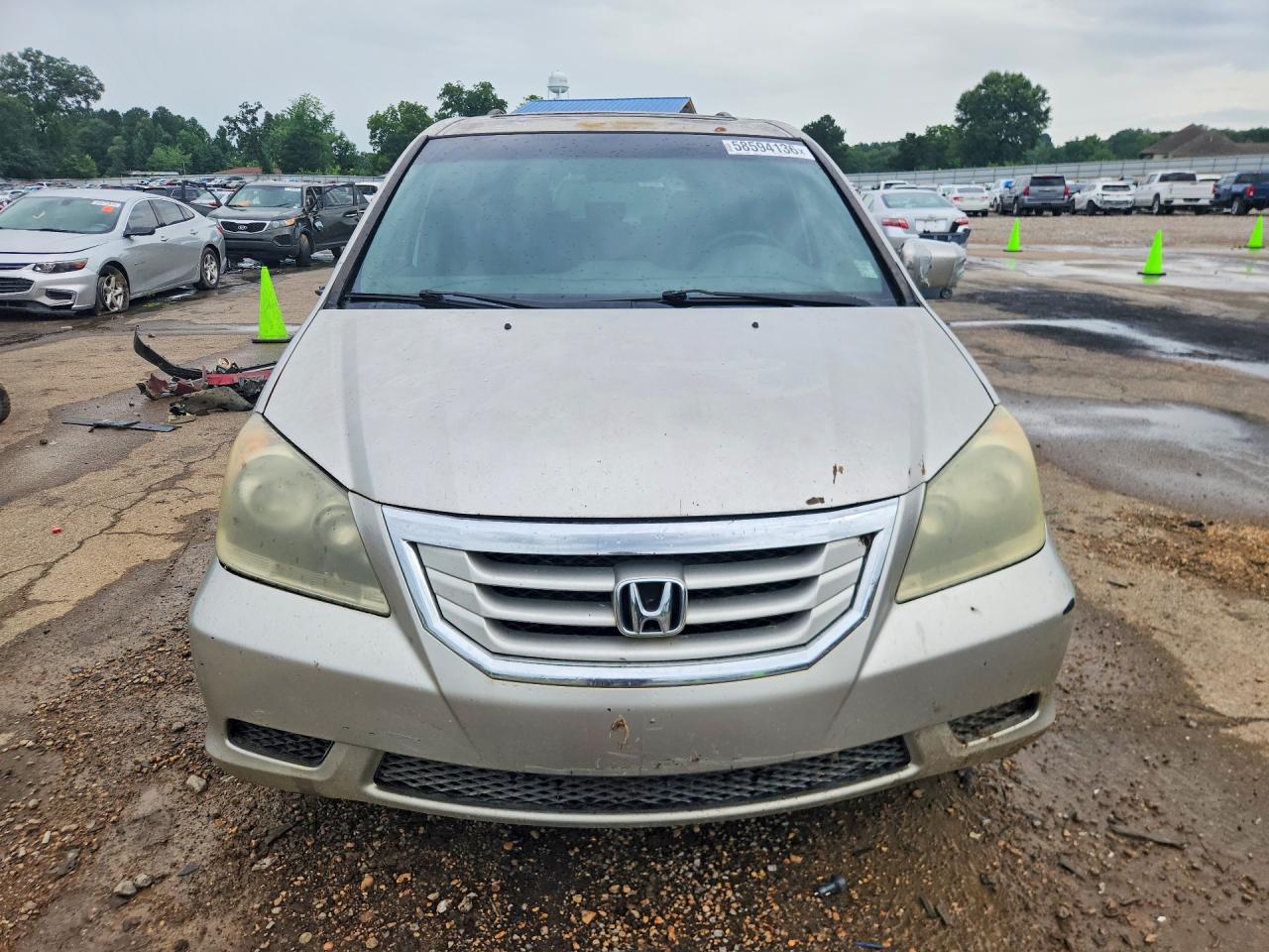 2008 Honda Odyssey Exl Gray vin: 5FNRL38788B415534