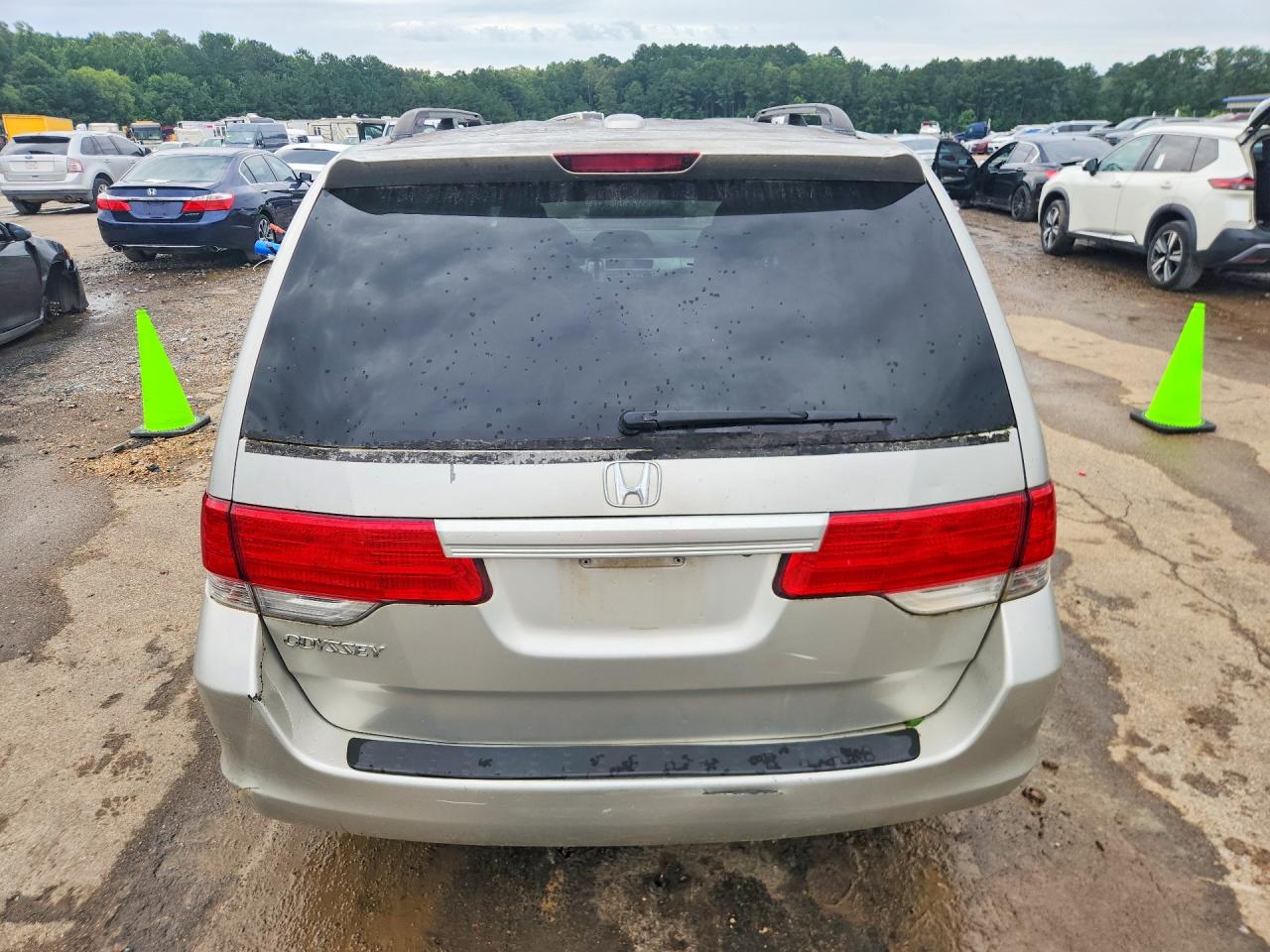 2008 Honda Odyssey Exl Gray vin: 5FNRL38788B415534