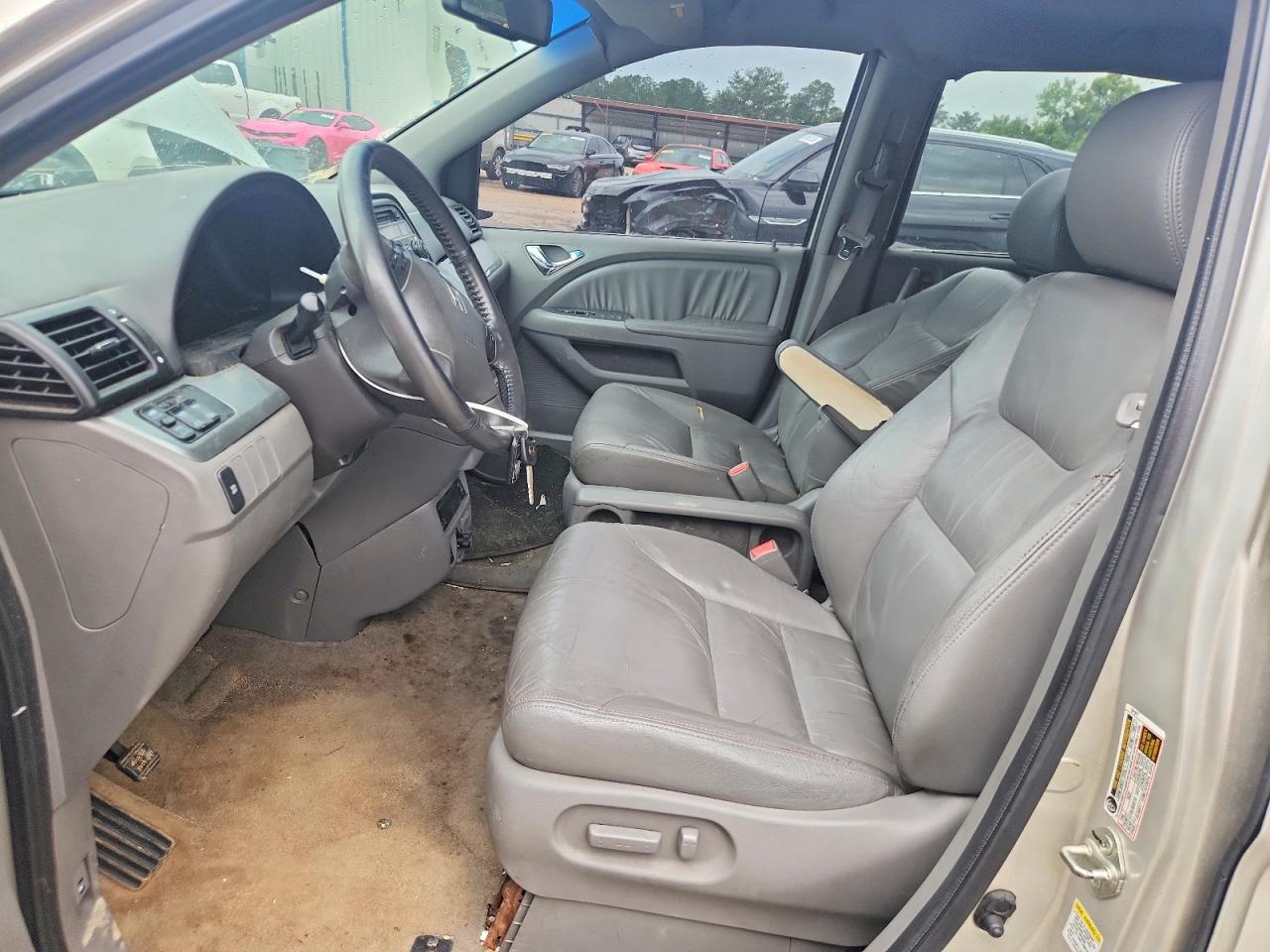 2008 Honda Odyssey Exl Gray vin: 5FNRL38788B415534